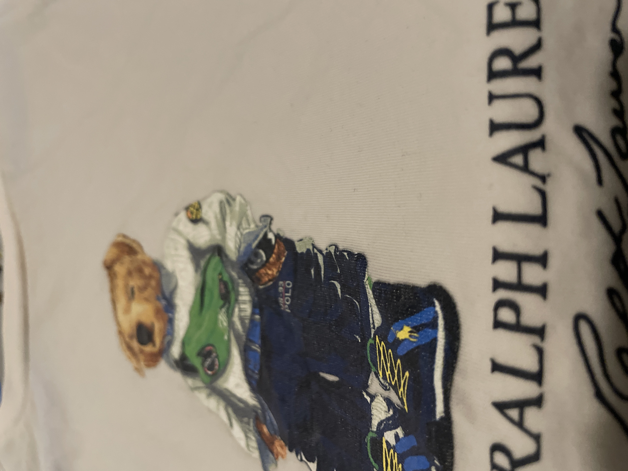 Ralph Lauren Polo Bear racing design spotted in Barcelona