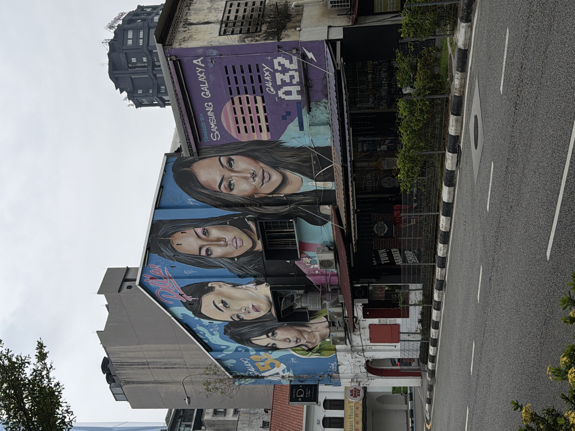 Morning street scenes captured across central Kuala Lumpur