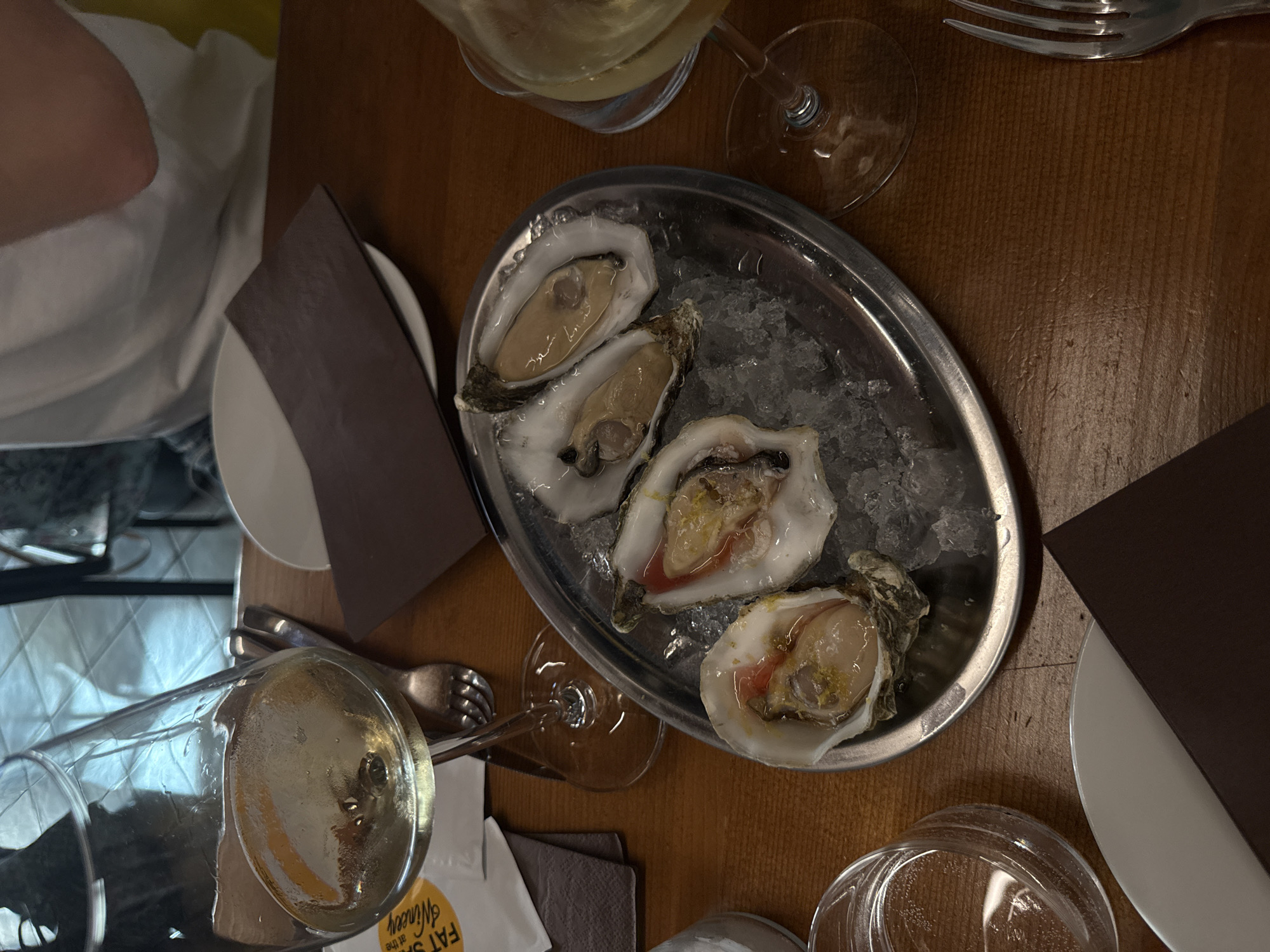 Milan restaurant dining experience captured during evening hours