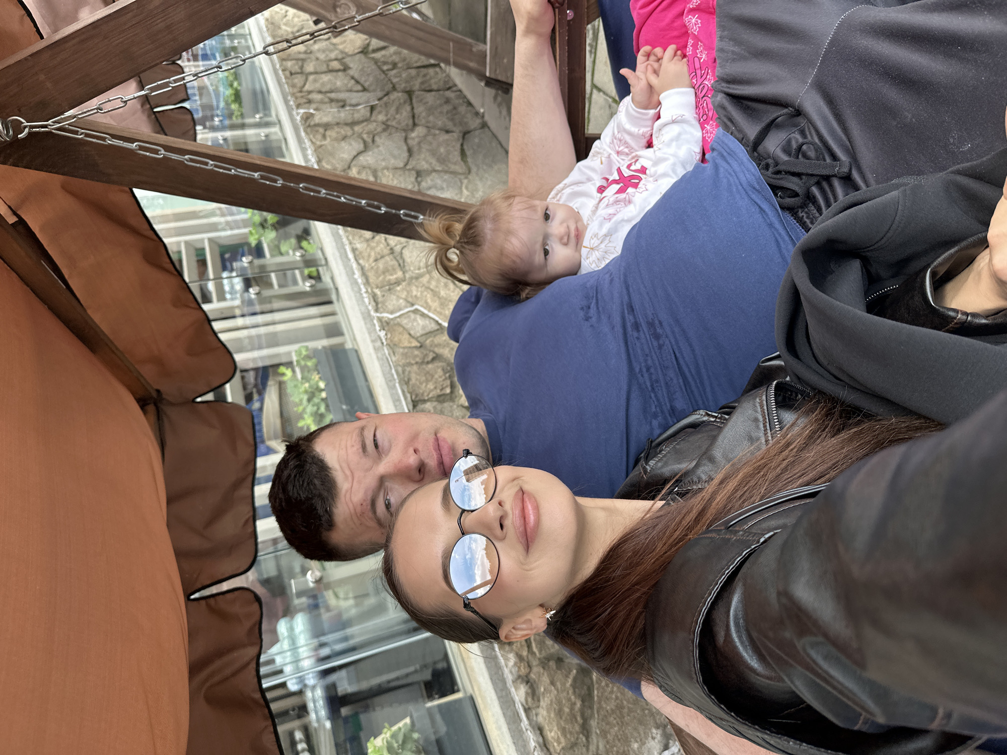 Family day out exploring Yekaterinburg's public art and riverfront