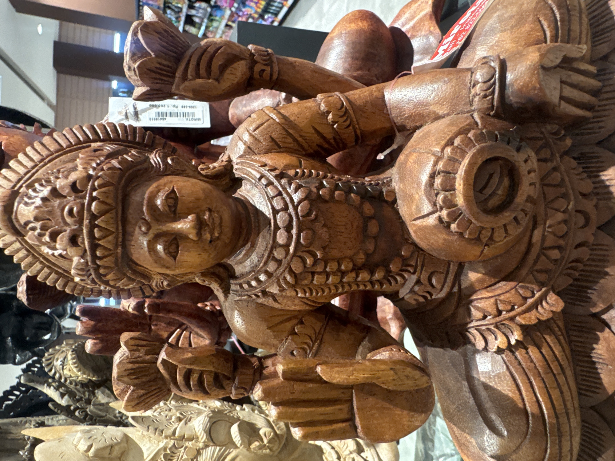 Inside Kuta's souvenir shops: gods, carvings, and tourist kitsch