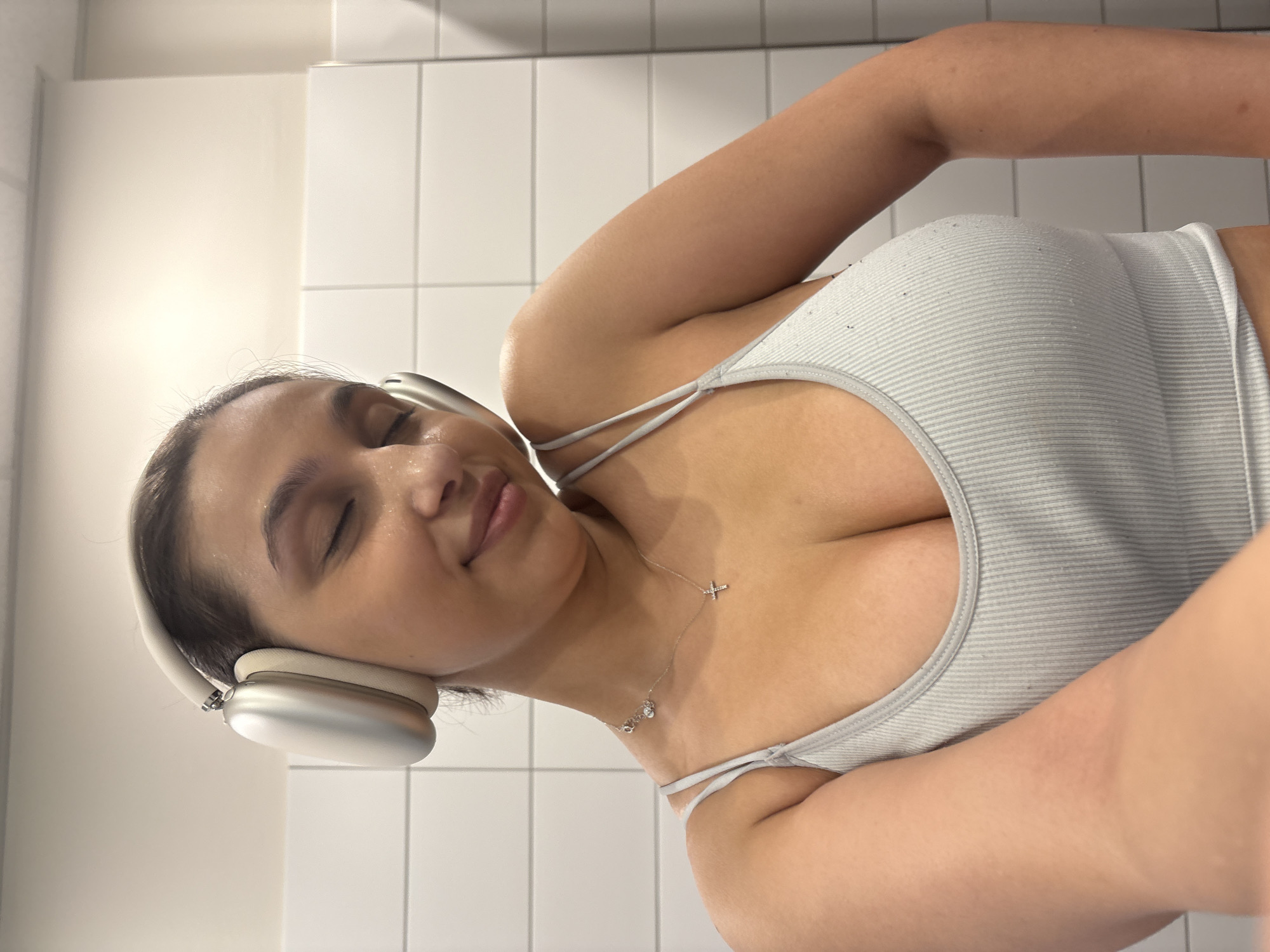 Workout session selfies at Mönchengladbach gym