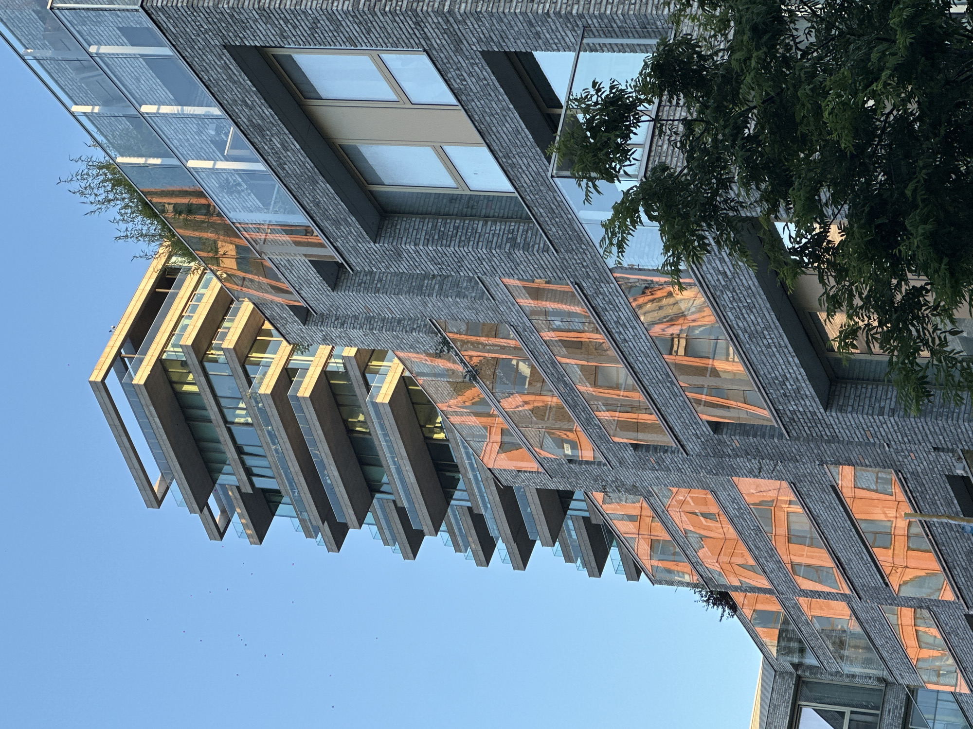 Evening walkthrough of Amsterdam's new-build residential architecture