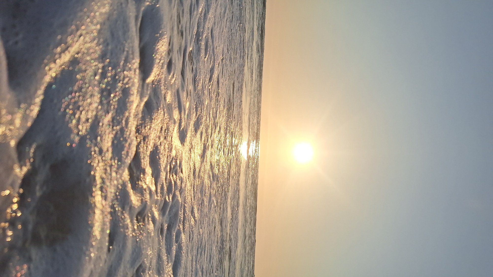 Golden hour on the Matosinhos shoreline, Atlantic coast