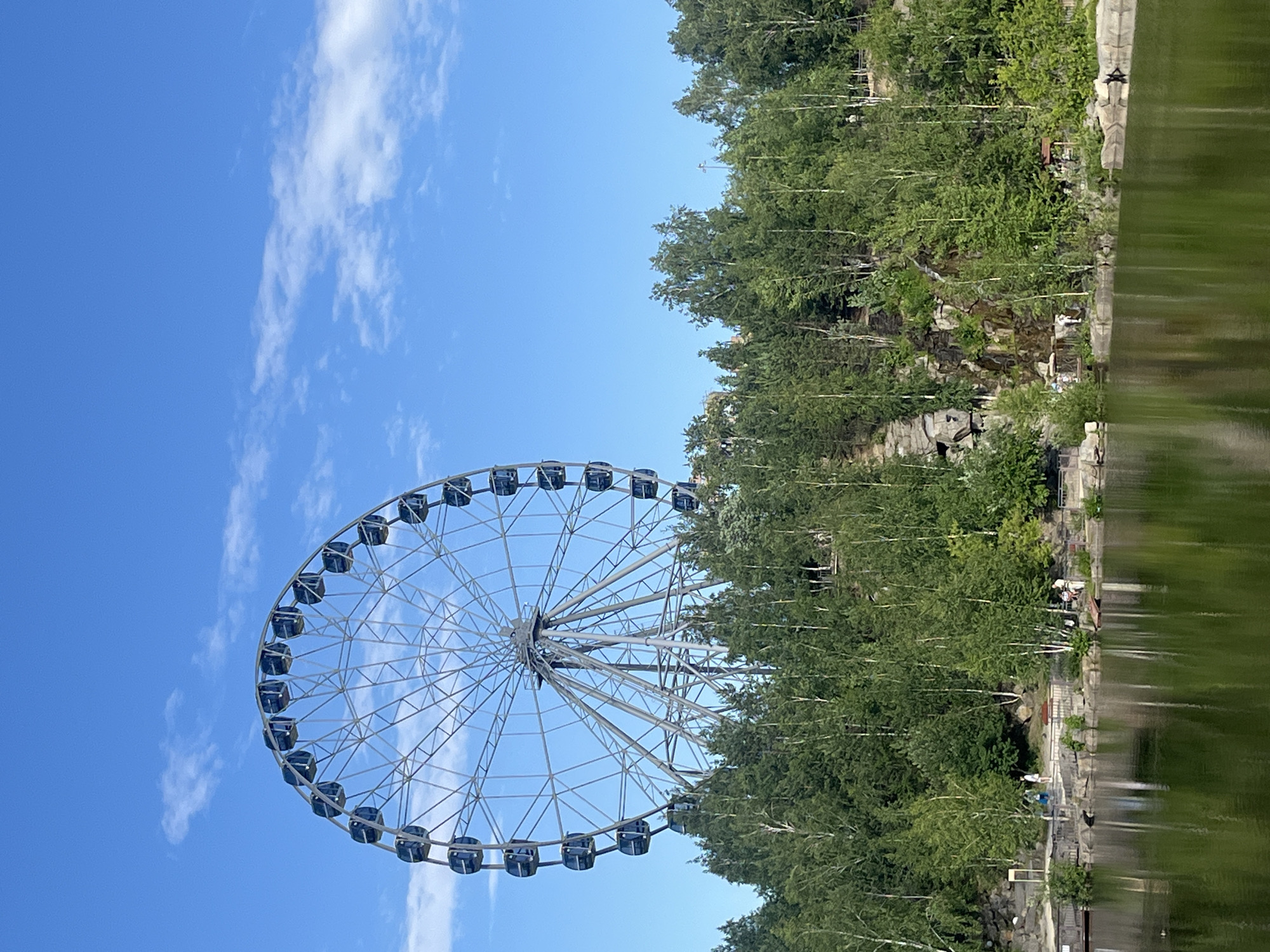 Waterfall, birch trails, and a Ferris wheel in Yekaterinburg