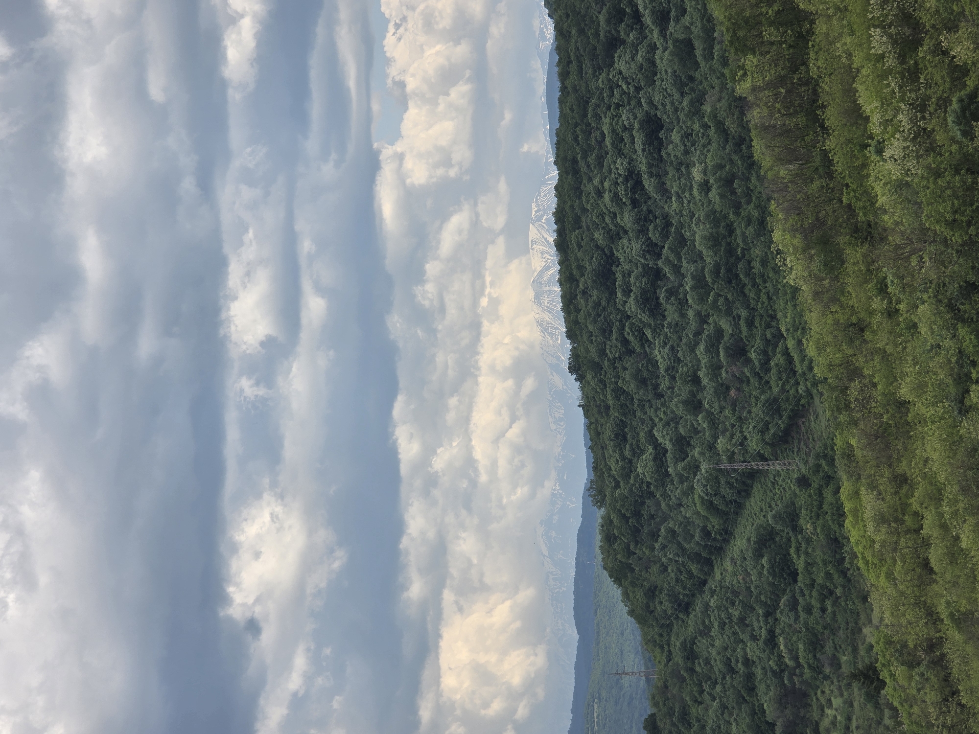 Scenic mountain and forest landscape documented near Lovech, Bulgaria