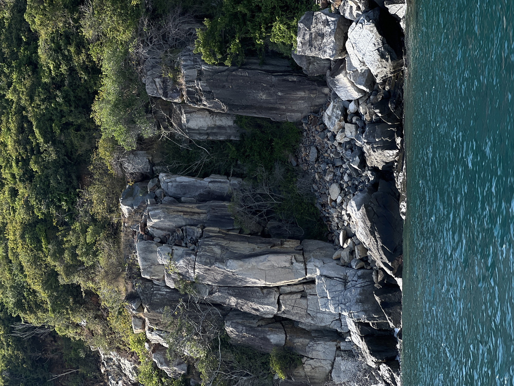 Coastal scenery documented along Nha Trang rocky shoreline