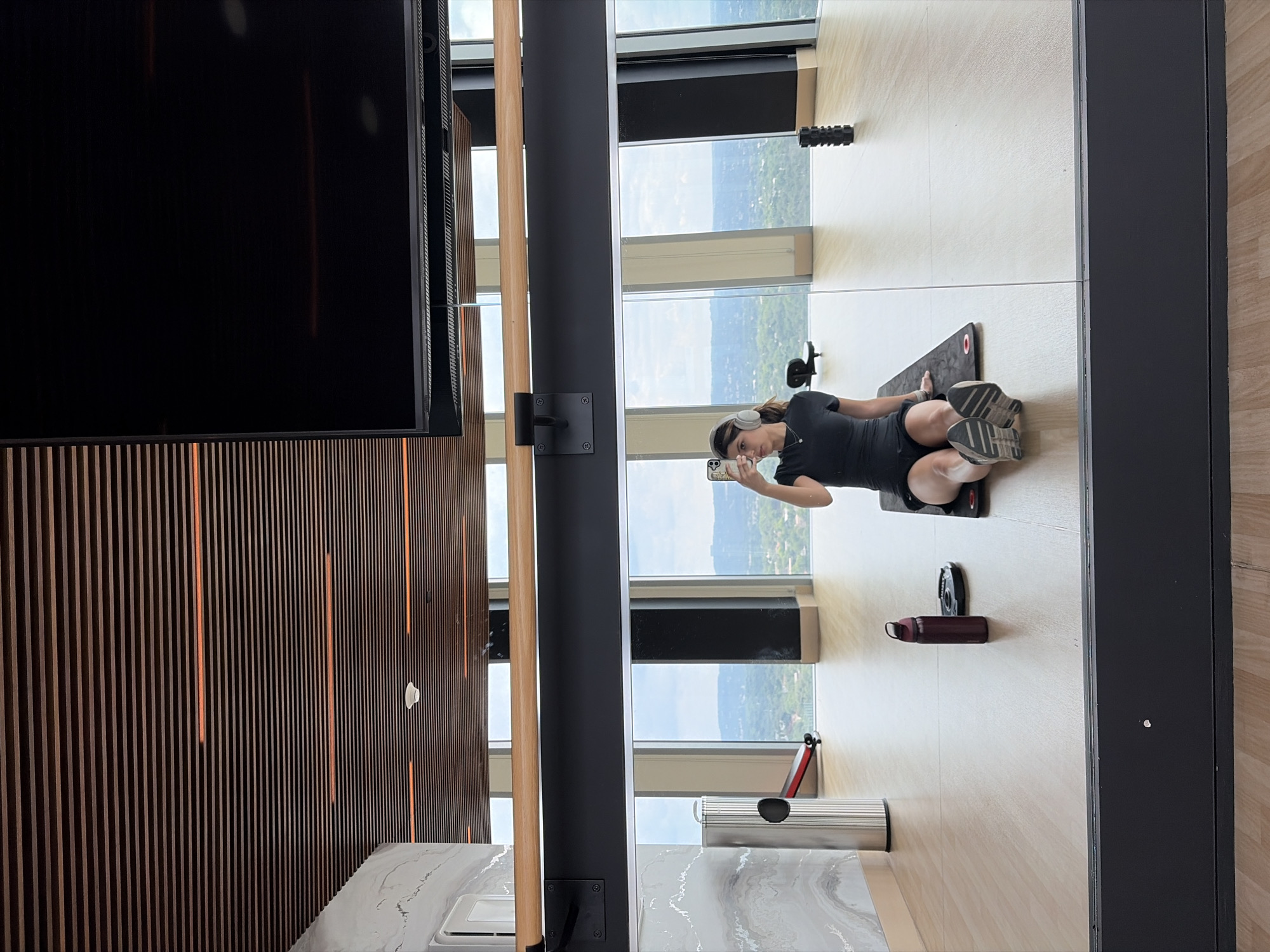 Woman documents evening workout routine across Austin fitness venues