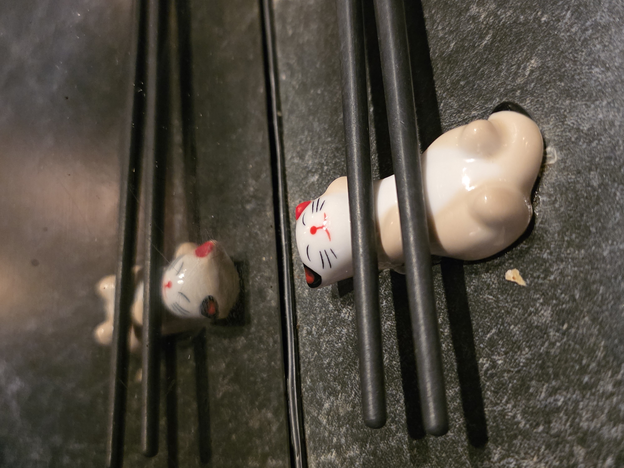 Late-night diners document conveyor belt sushi restaurant experience