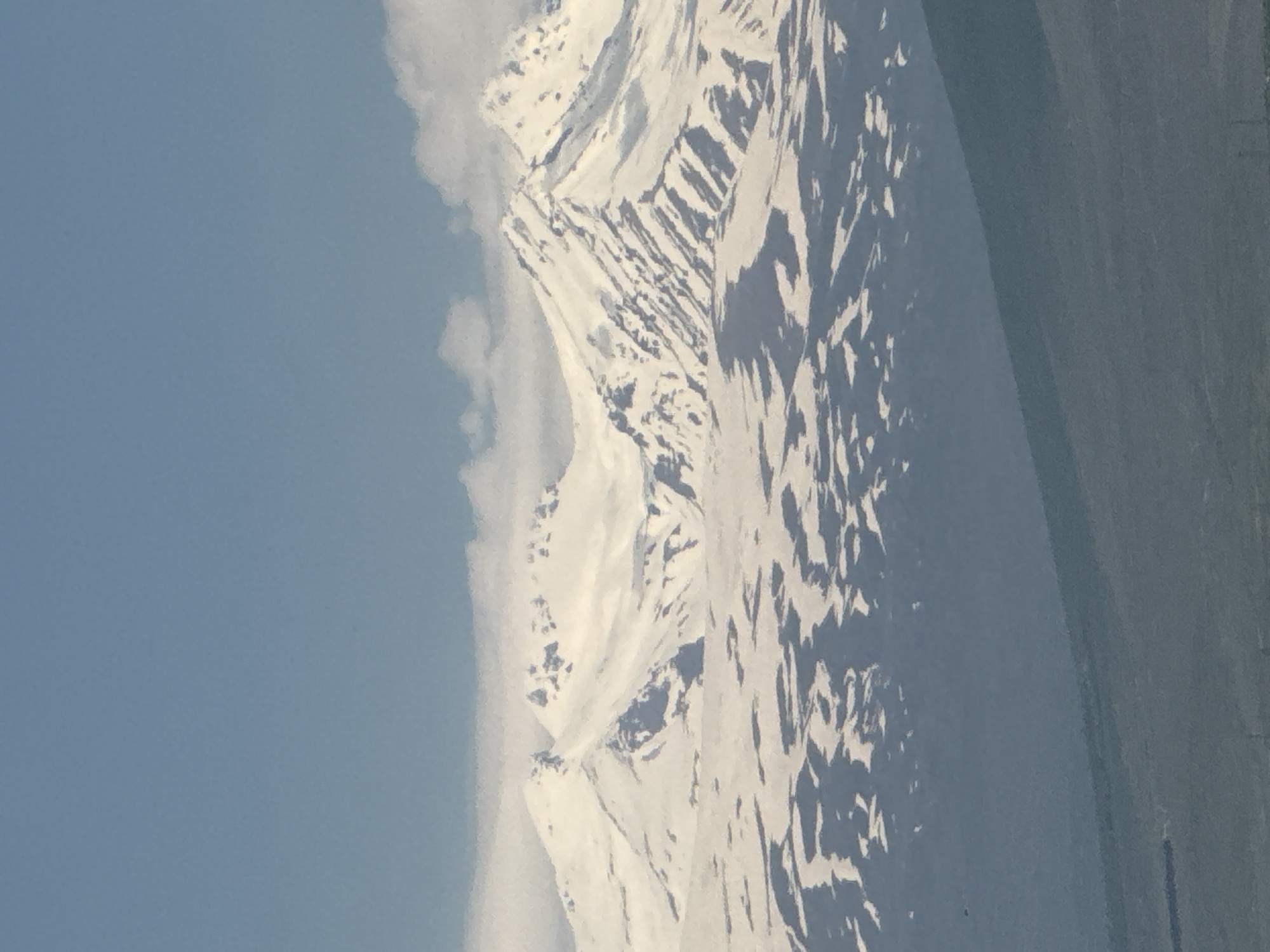 Mount Ararat dominates clear morning skies over Abovyan