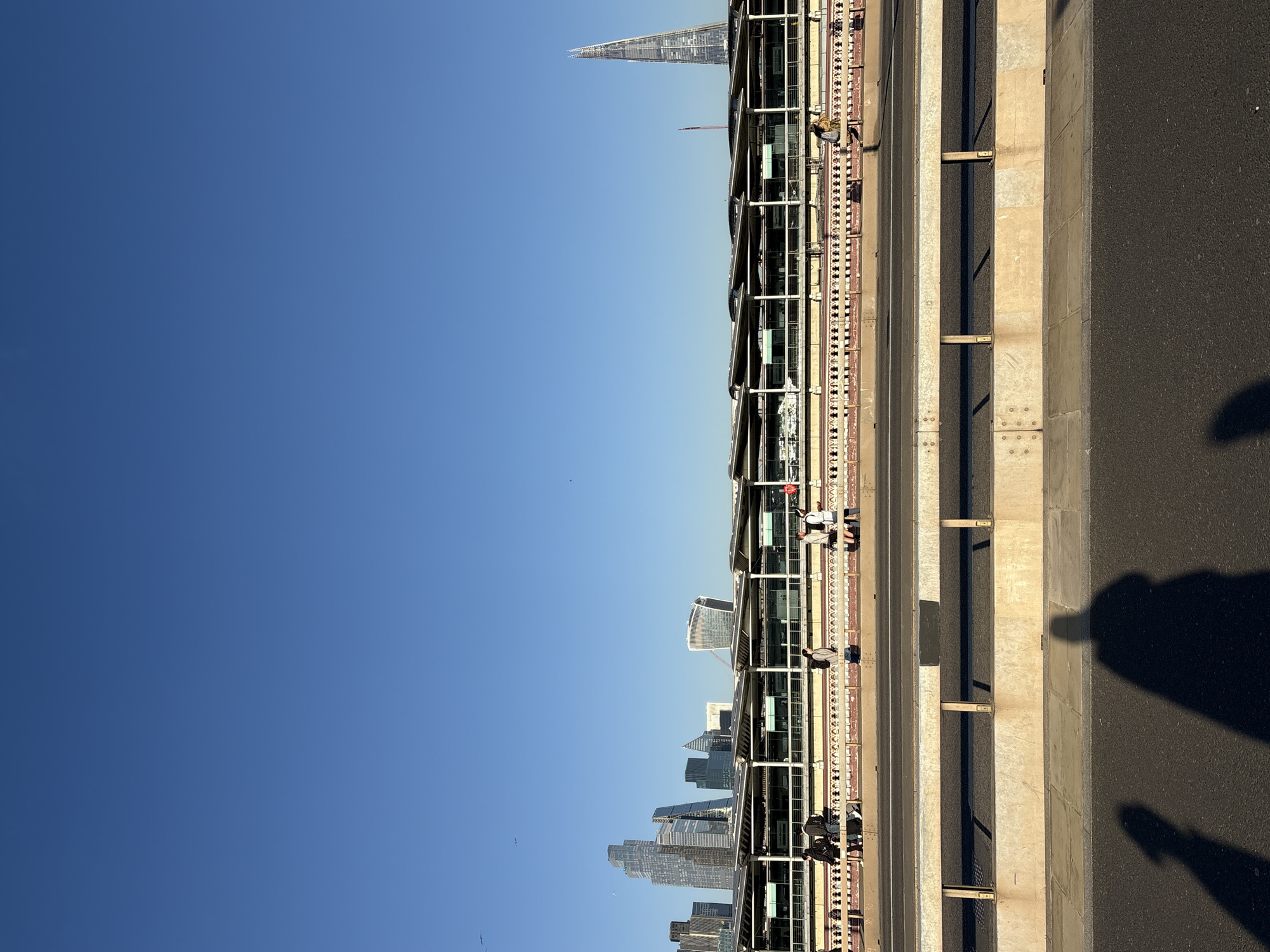 Sunny afternoon scenes captured from Tower Bridge area