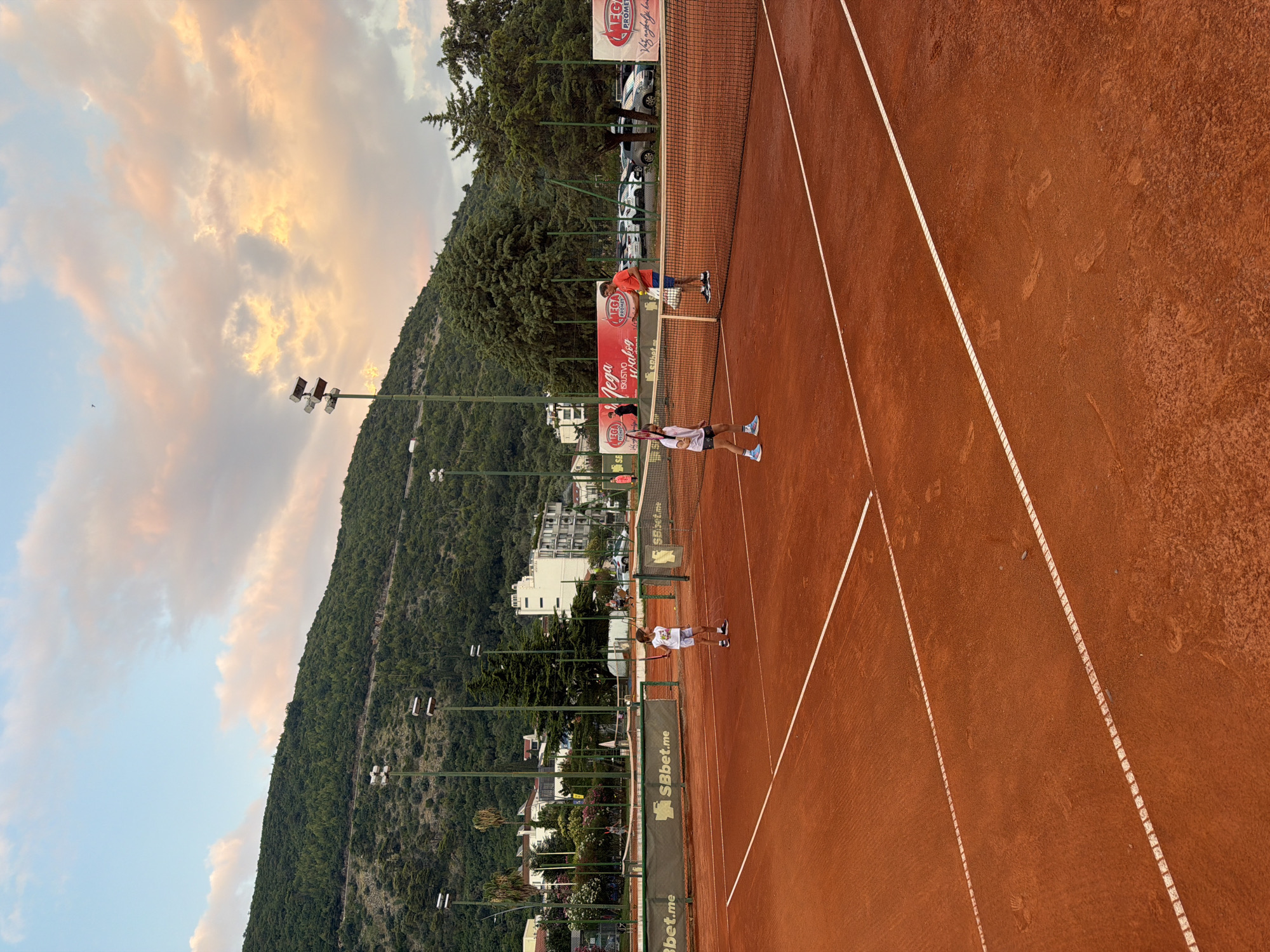 A full summer afternoon in Budva, sea to court to kitchen