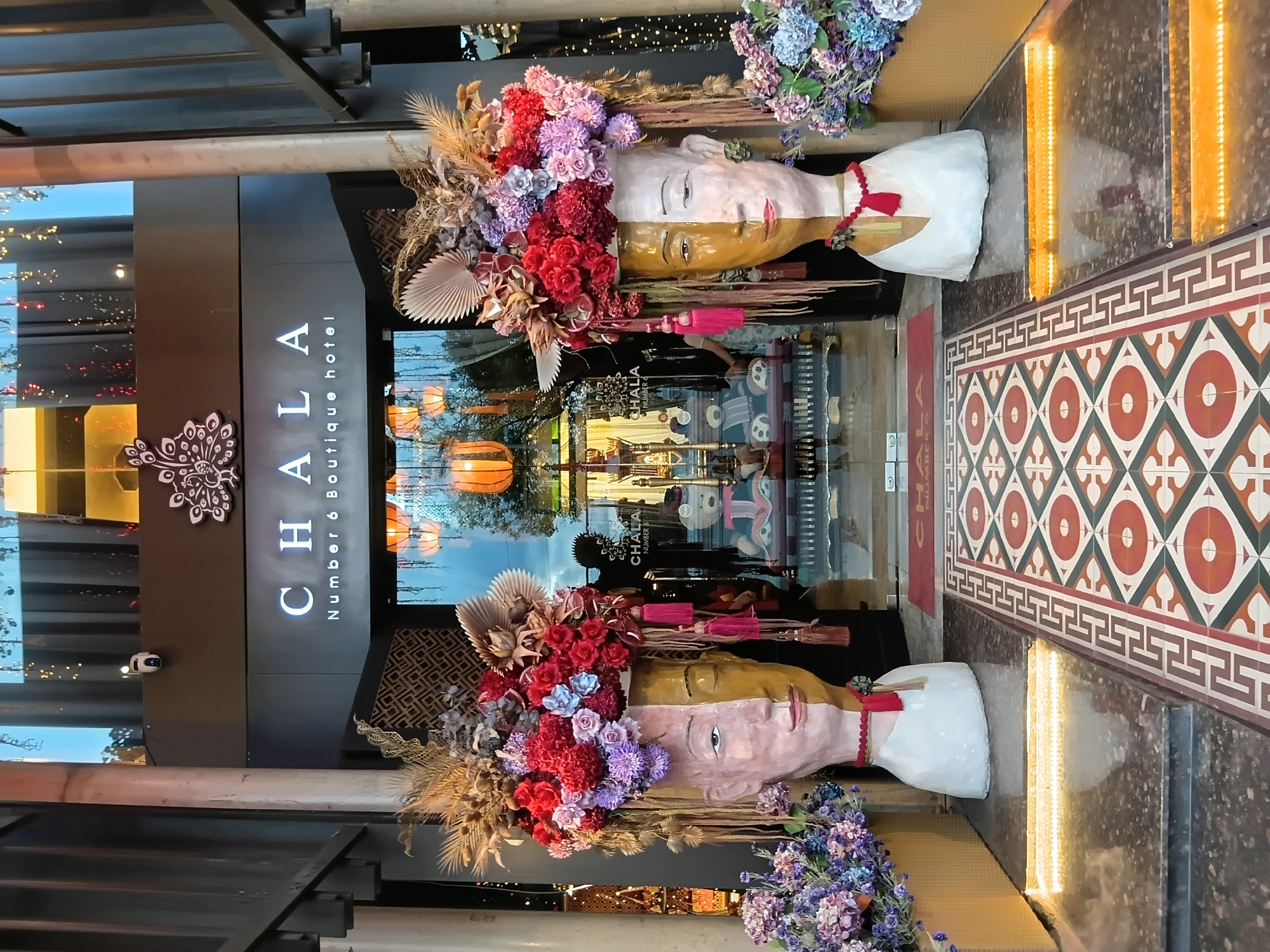 Temples, guardian statues, and boutique hotel streets in Chiang Mai