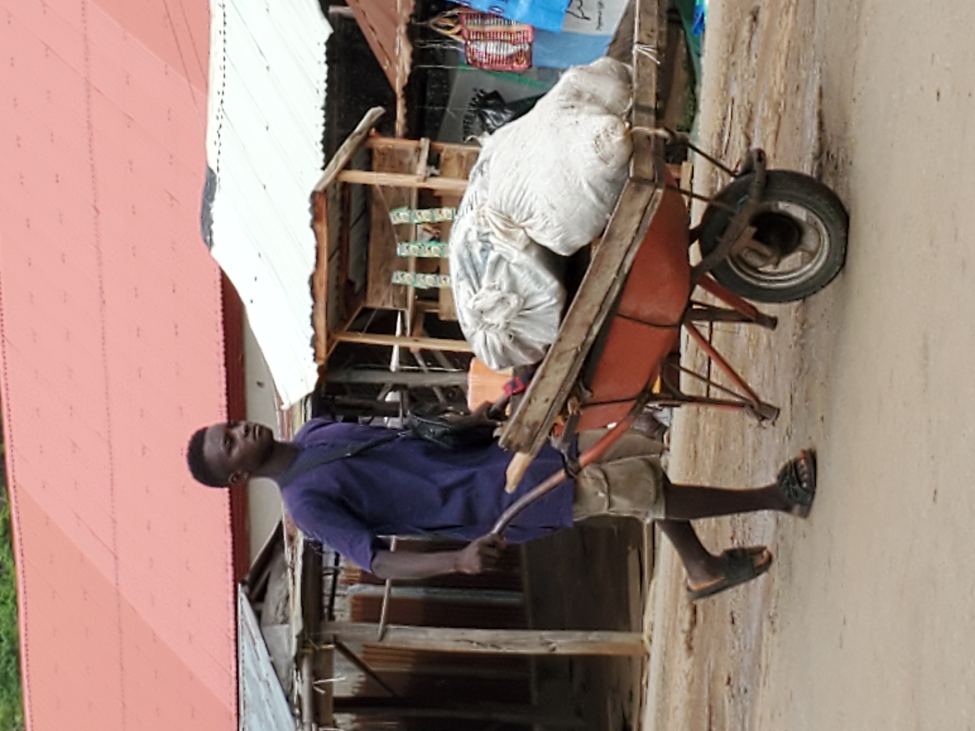 Morning street life captured in Mararaba, Nigeria community