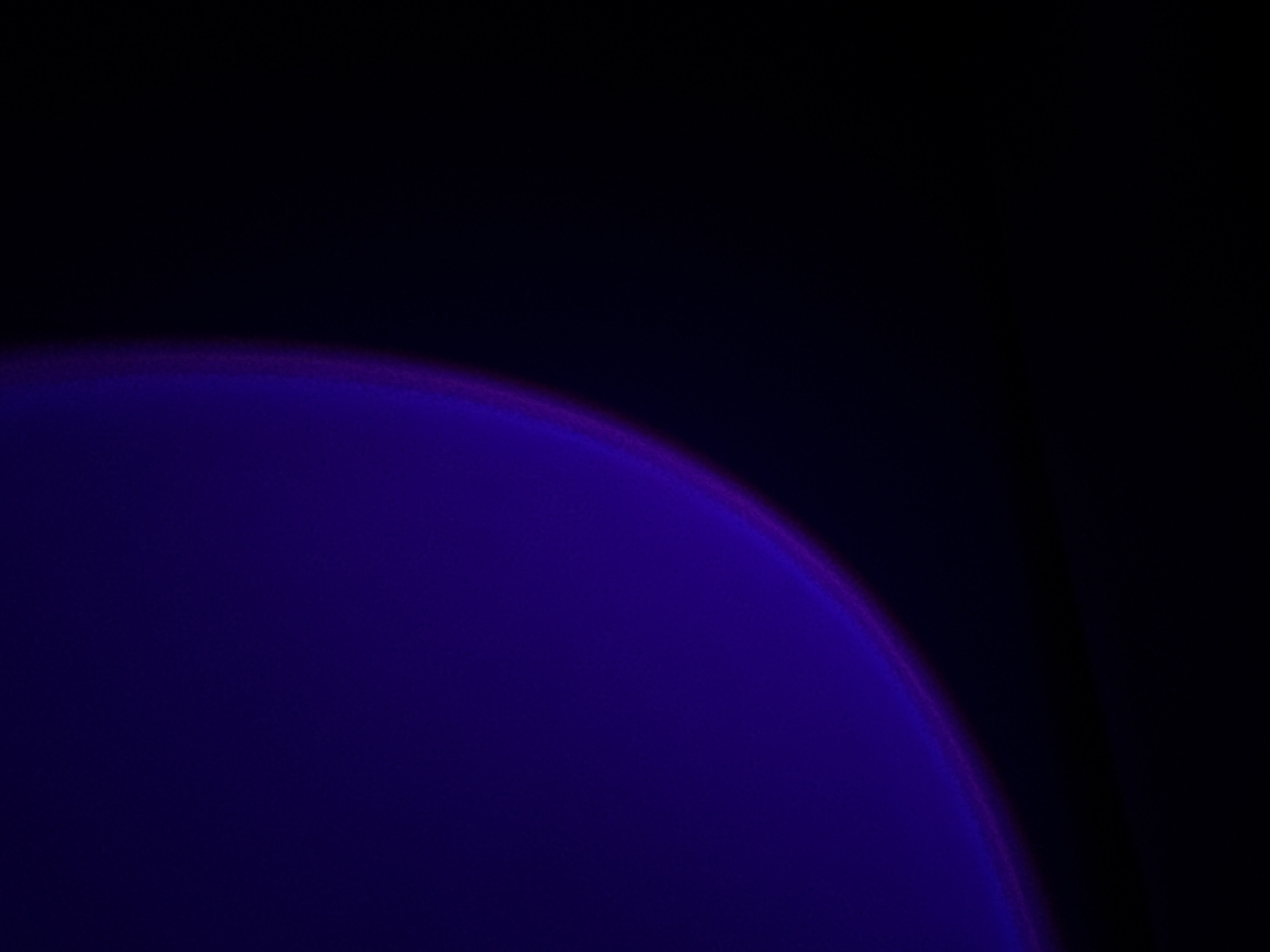 Late night interior photos captured in blue-lit Bat Yam residence