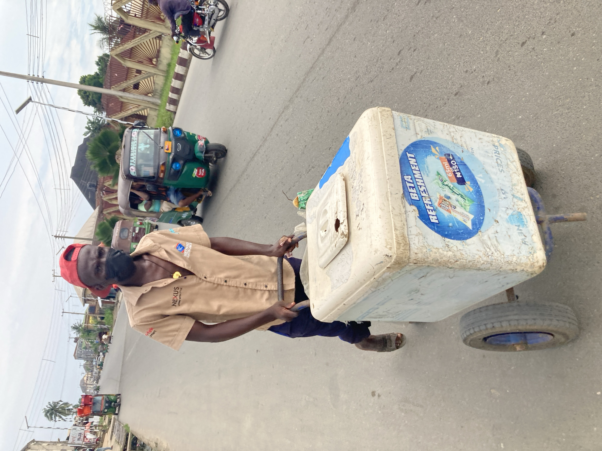 Daily street life documented in Umuode, Nigeria residential area