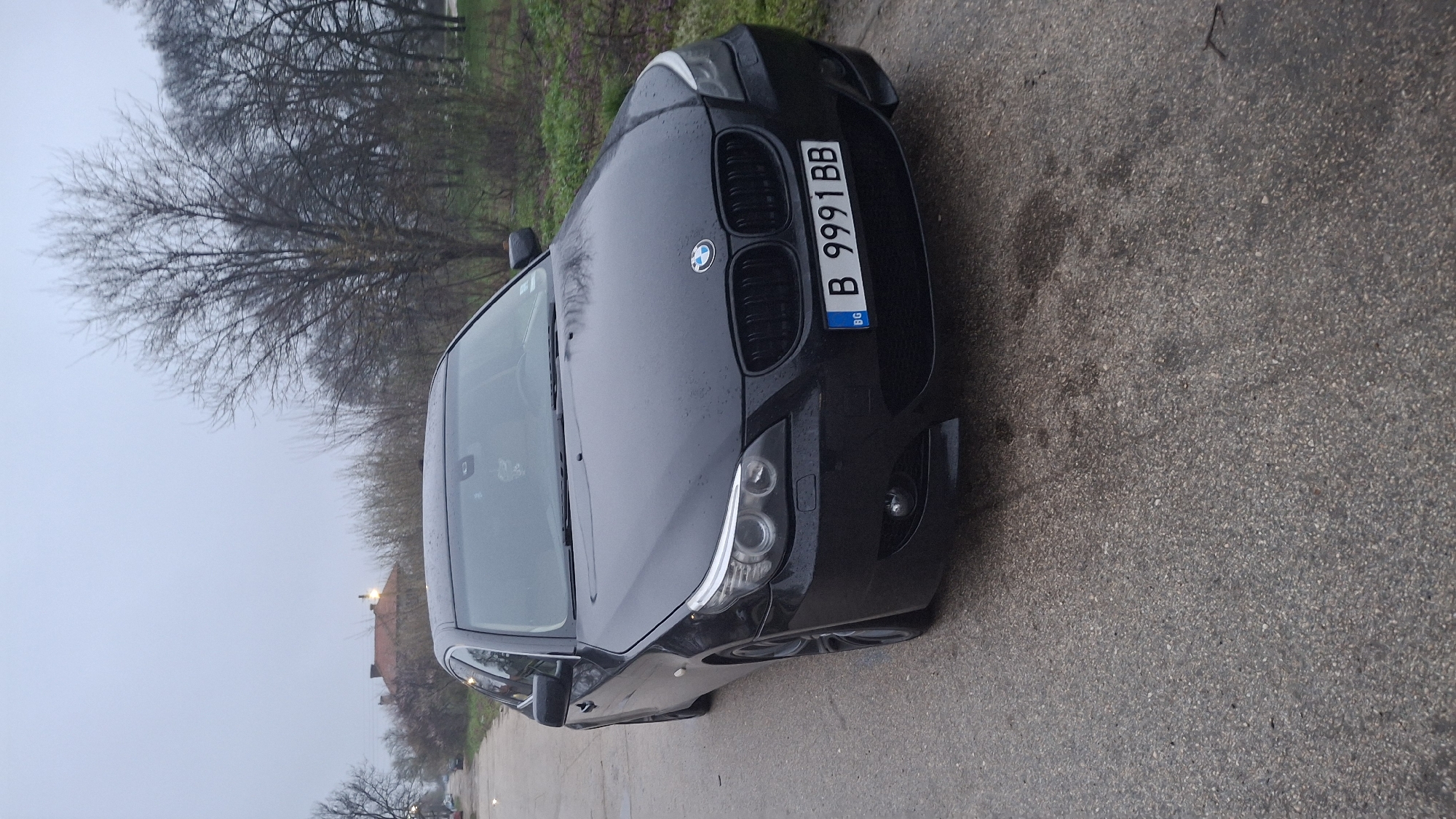 BMW sedan parked in Kalipetrovo Bulgaria
