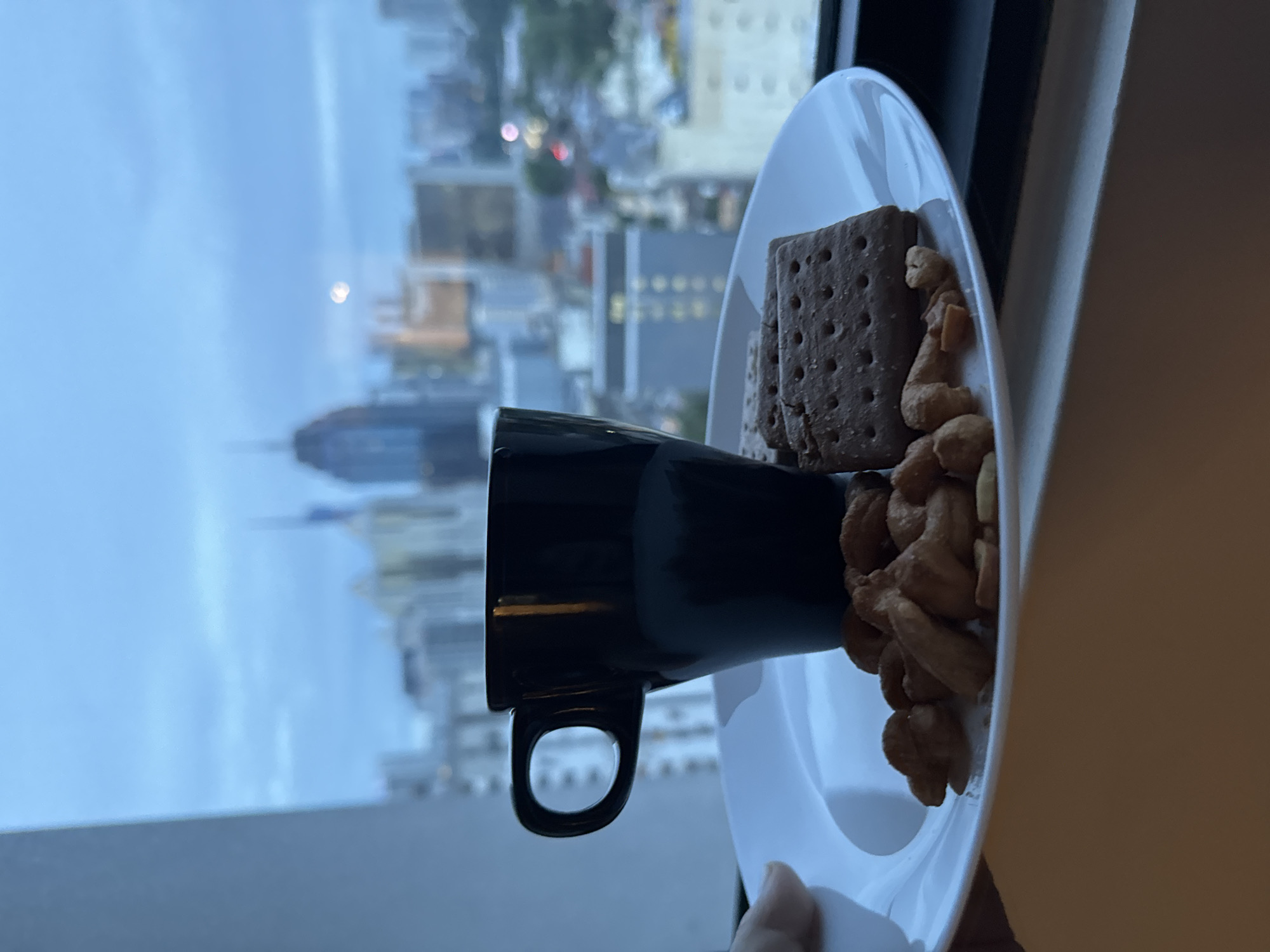 High-floor KL stay with skyline views and a snack break