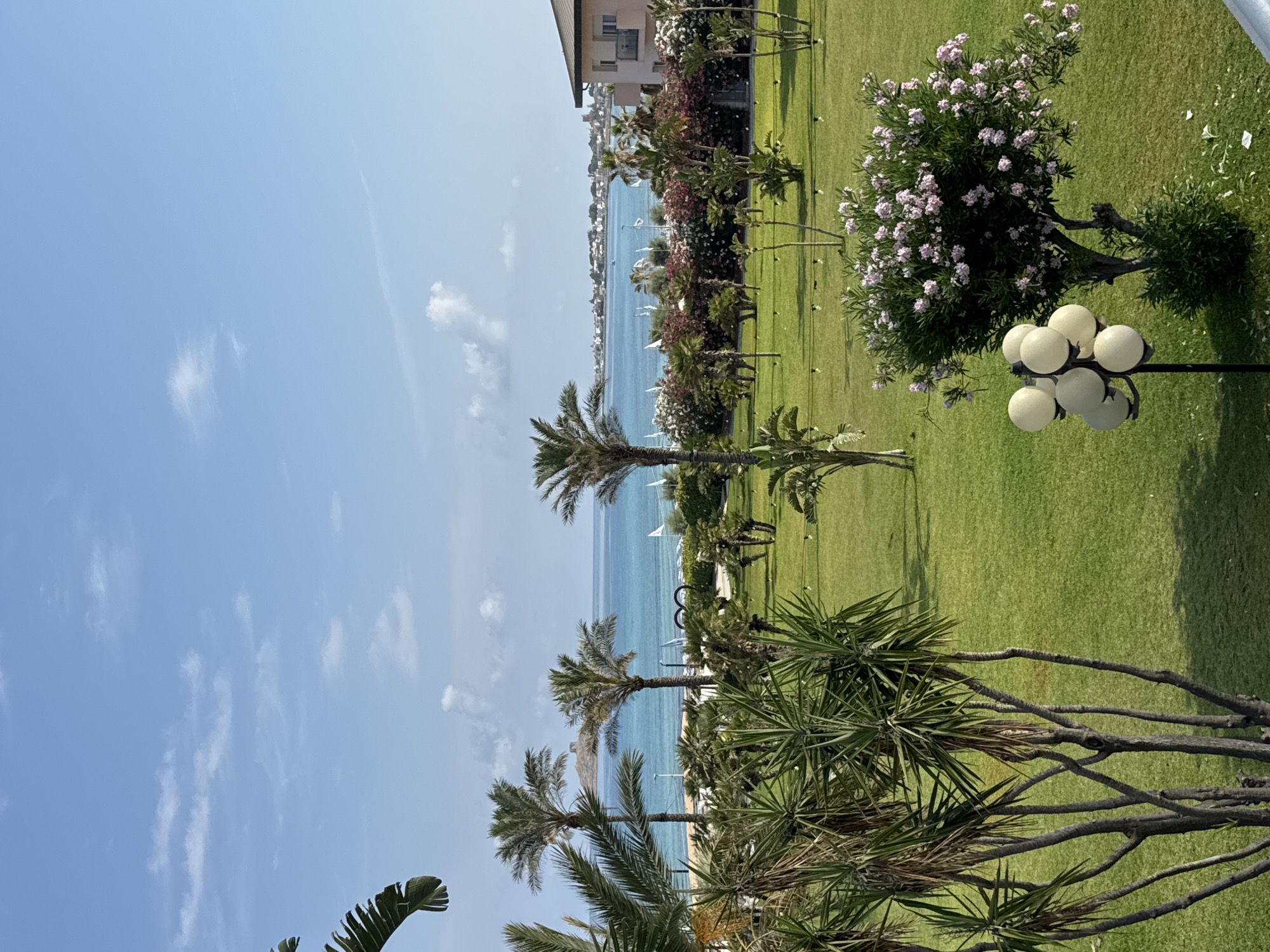 Seaside resort grounds in Isola delle Femmine, Sicily