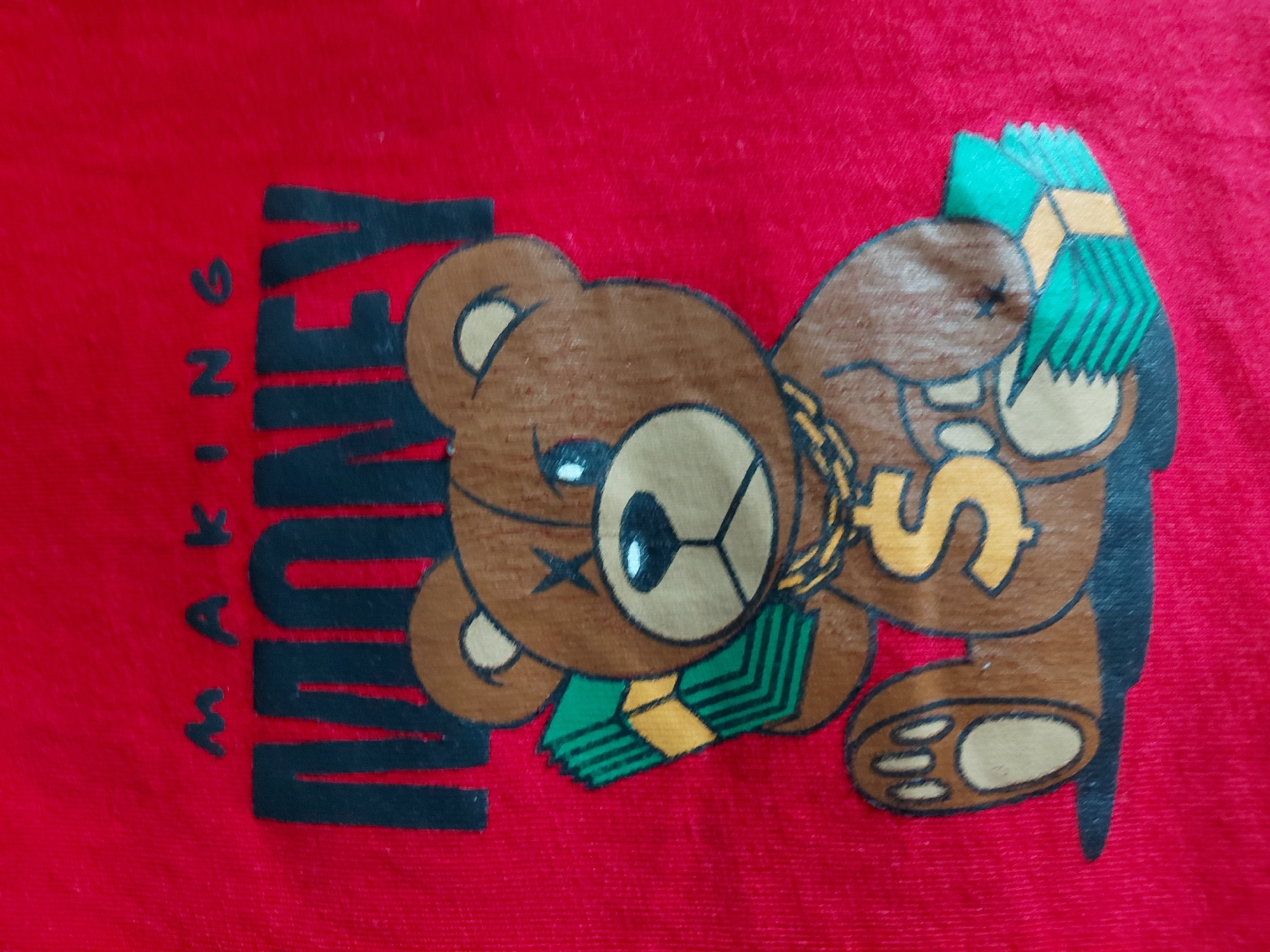 Sofia residents document teddy bear design, blooming tree