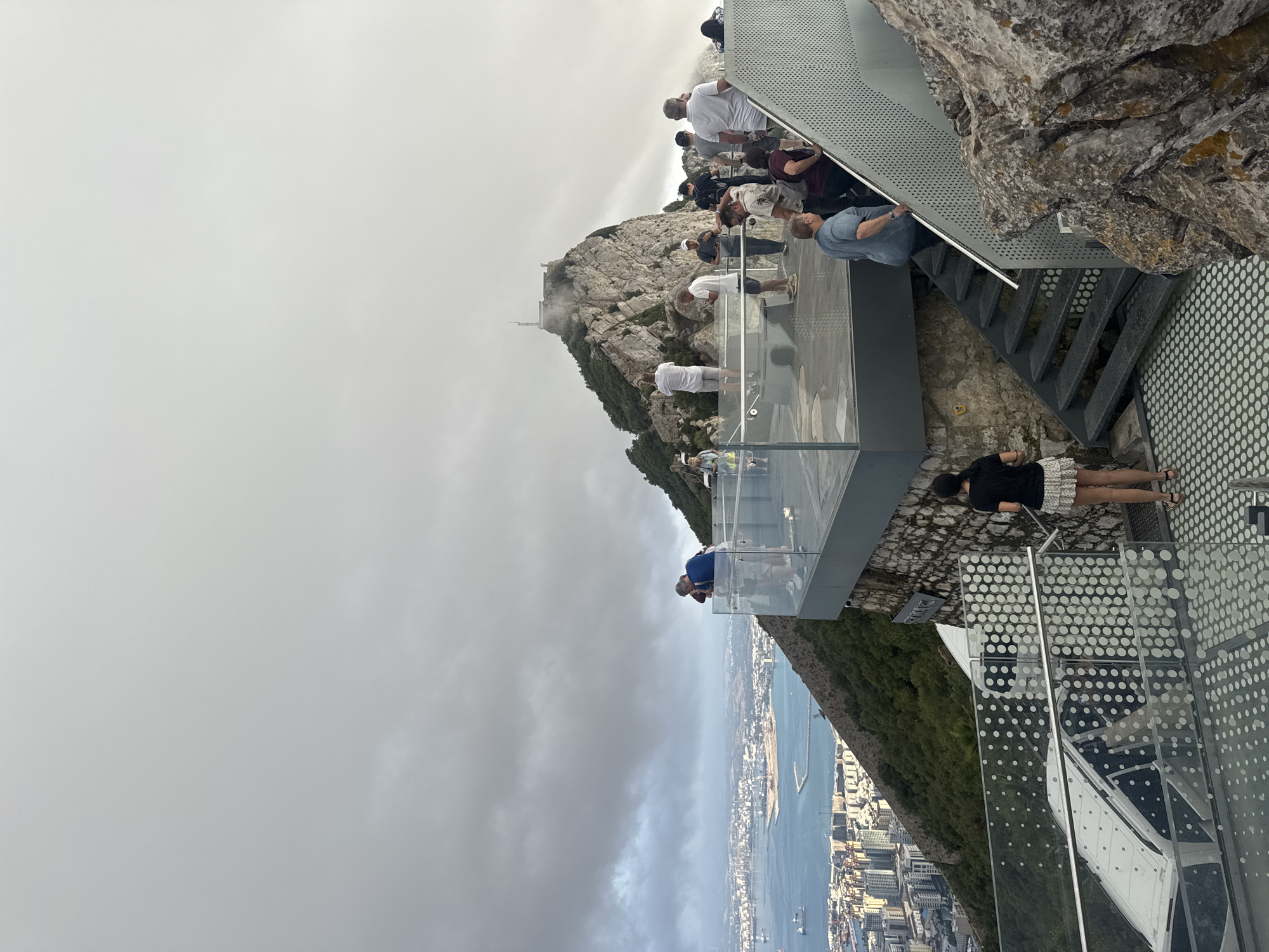 Rock of Gibraltar: views, ships, and a rooftop monkey