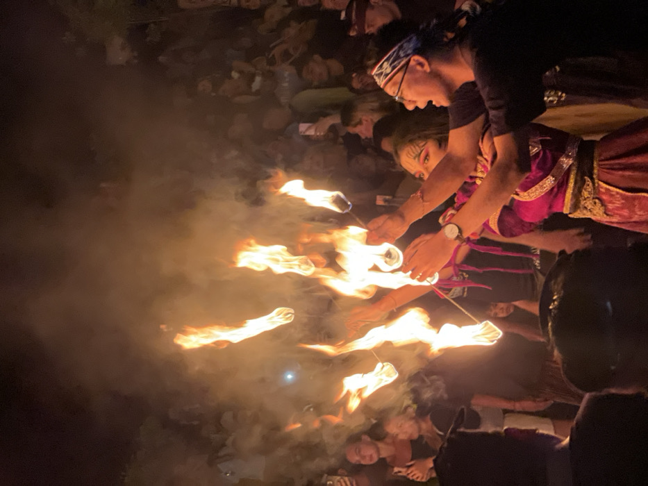 Traditional Balinese Ogoh-ogoh parade draws crowds in Indonesia