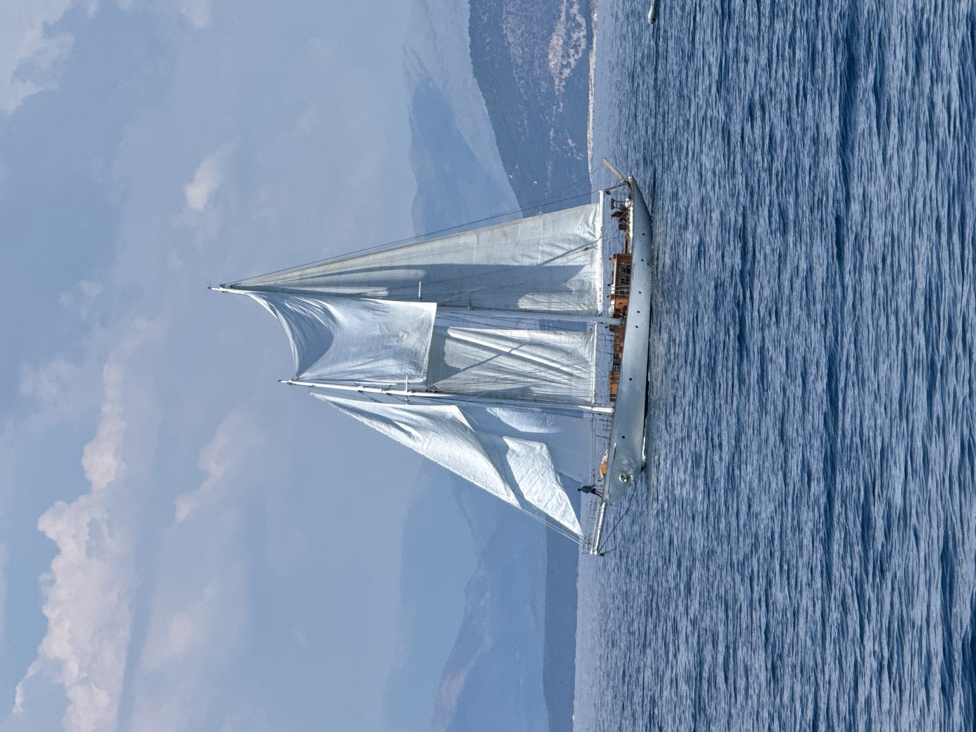 Sailboats and turquoise bays on a sunny Lefkimmi afternoon