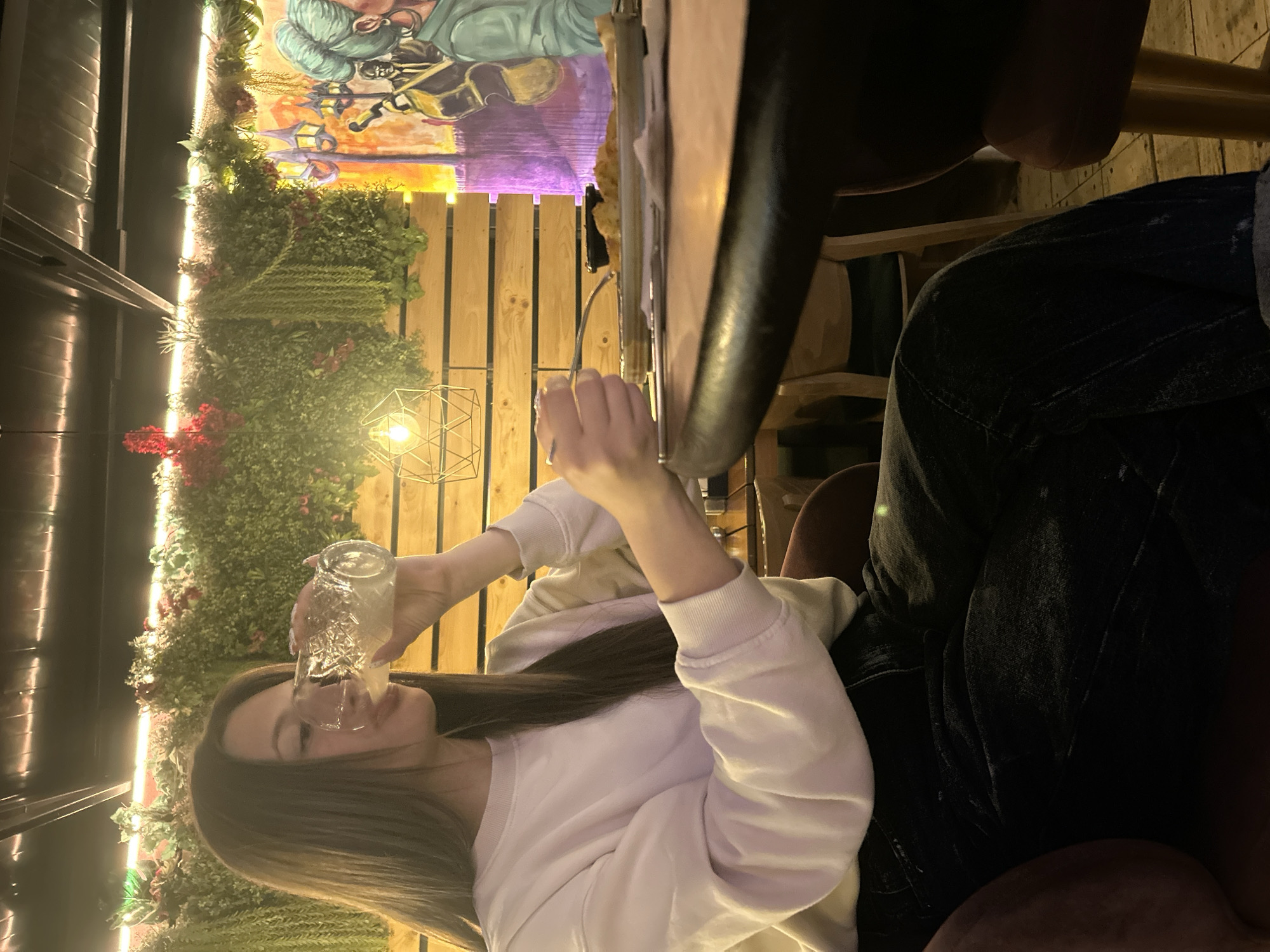 Social gathering documented at modern restaurant in Pernik, Bulgaria