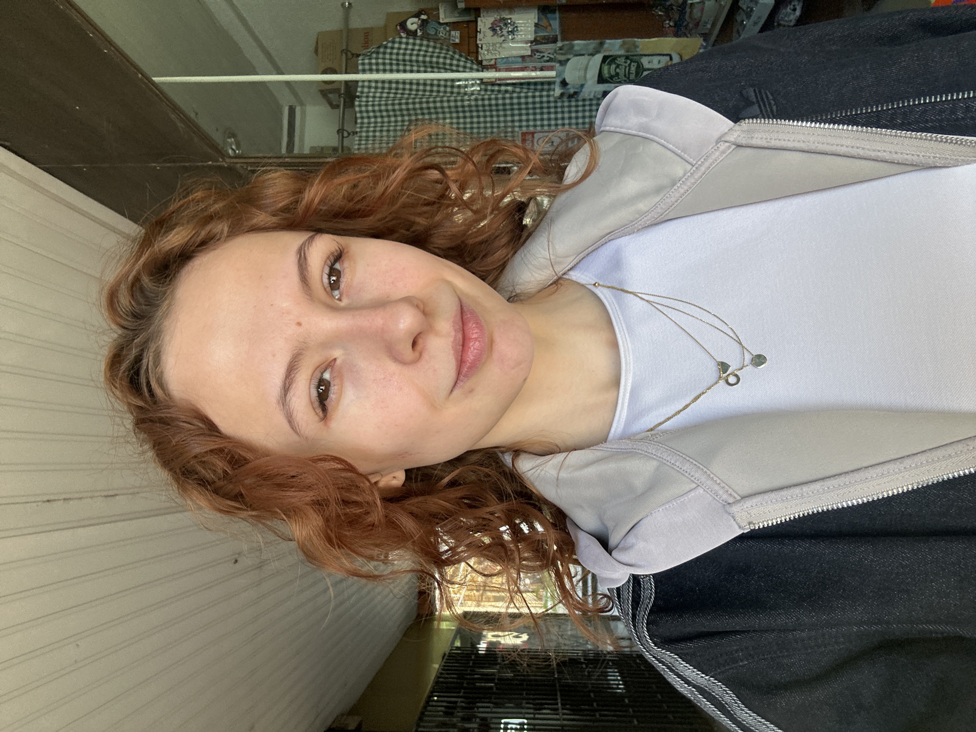 Woman's morning routine documented across Novi Sad, Serbia