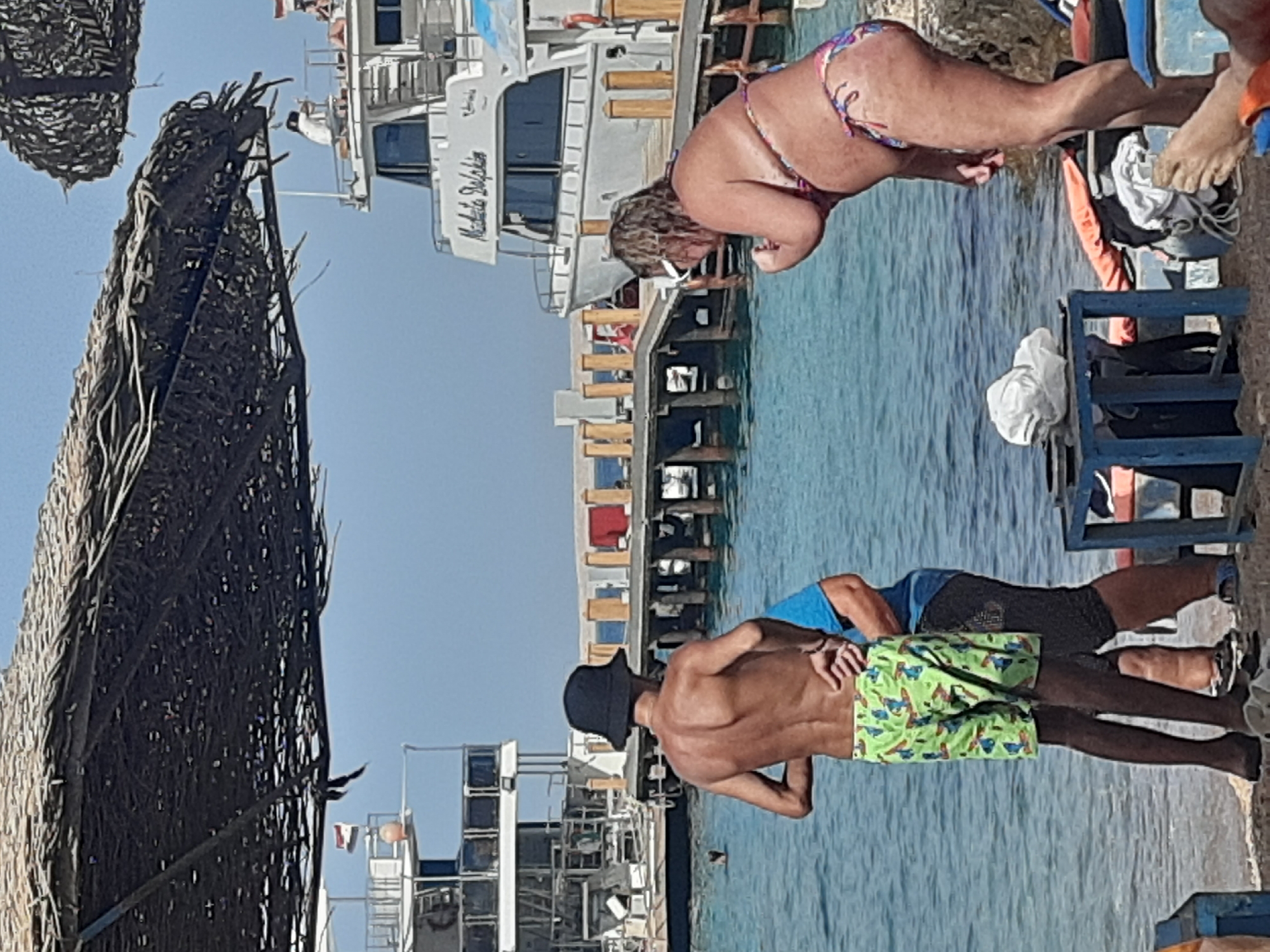 Beach day activities captured at Red Sea resort
