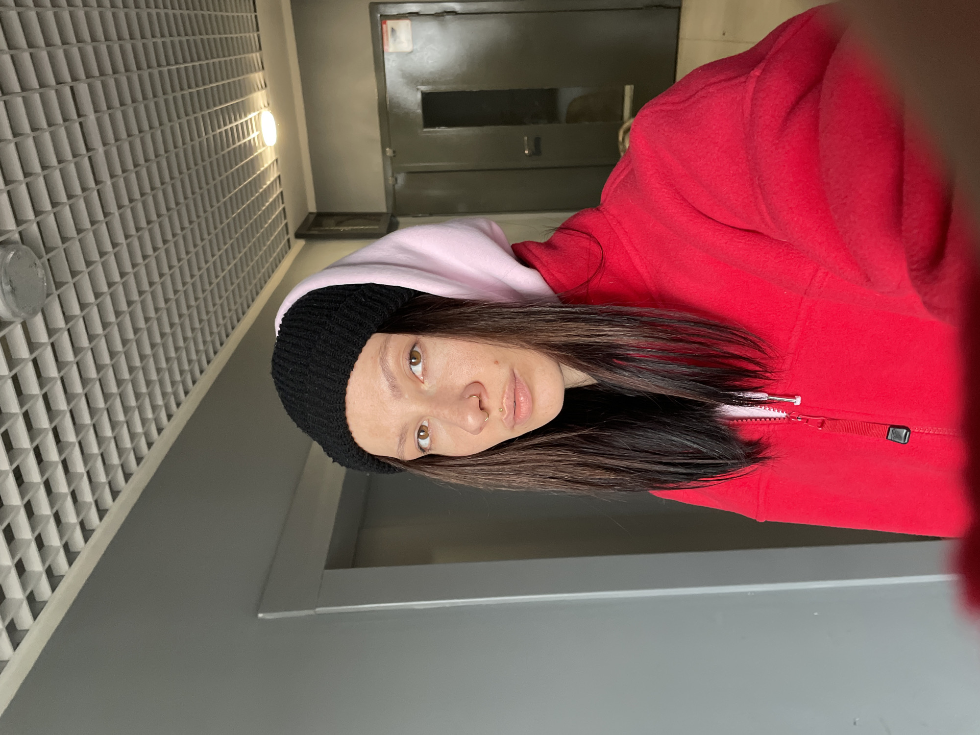 Woman photographed in multiple indoor locations in Izhevsk