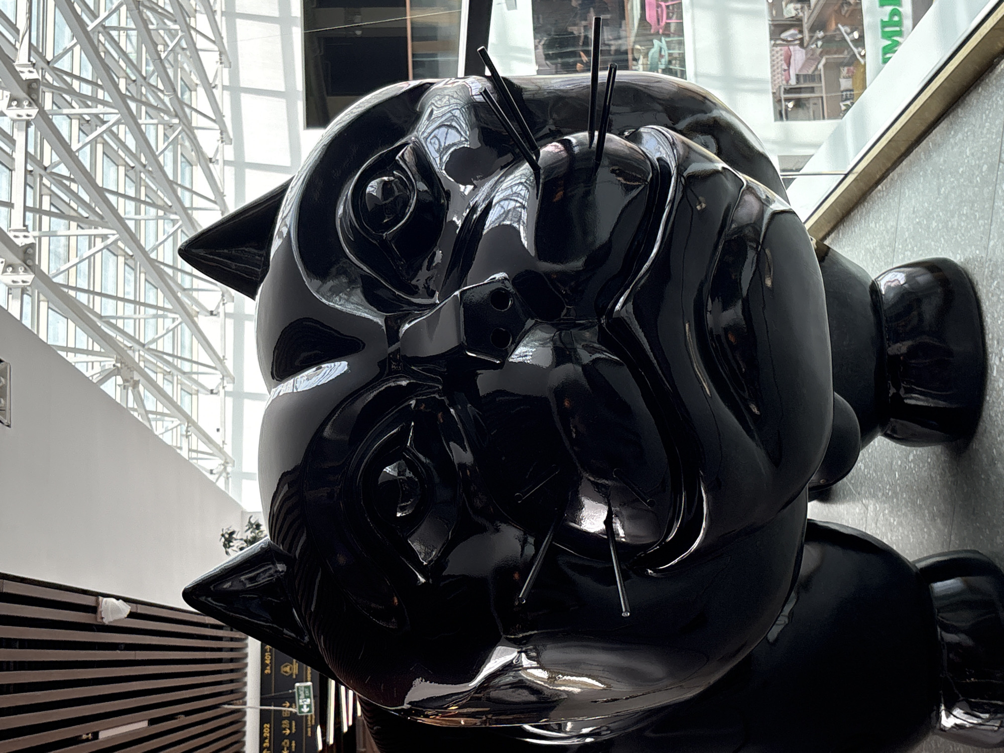 Saint Petersburg mall packed with bold, oversized art installations