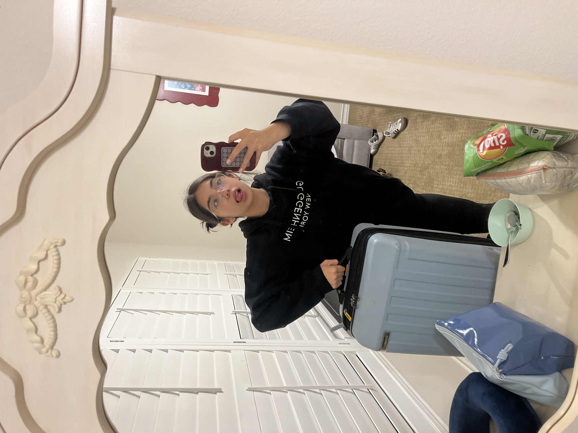 San Antonio resident documents late-night DIY skincare routine