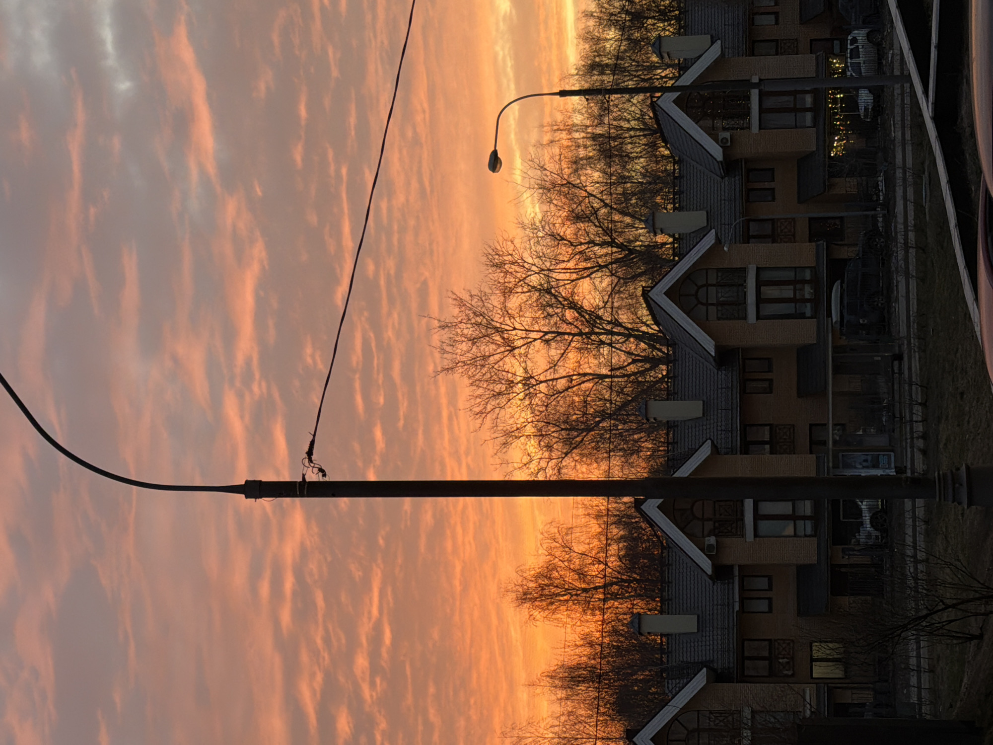 Resident documents sunset scenes and indoor moments in Khimki