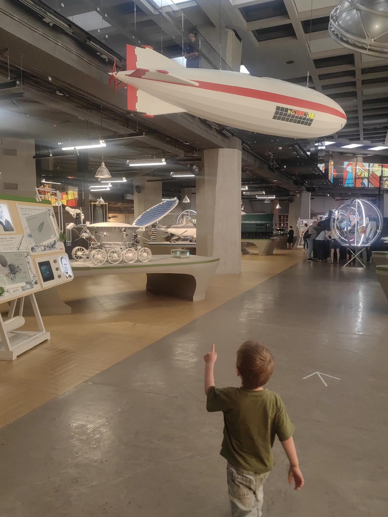 Morning at a Moscow museum: trucks, subs, and concept cars