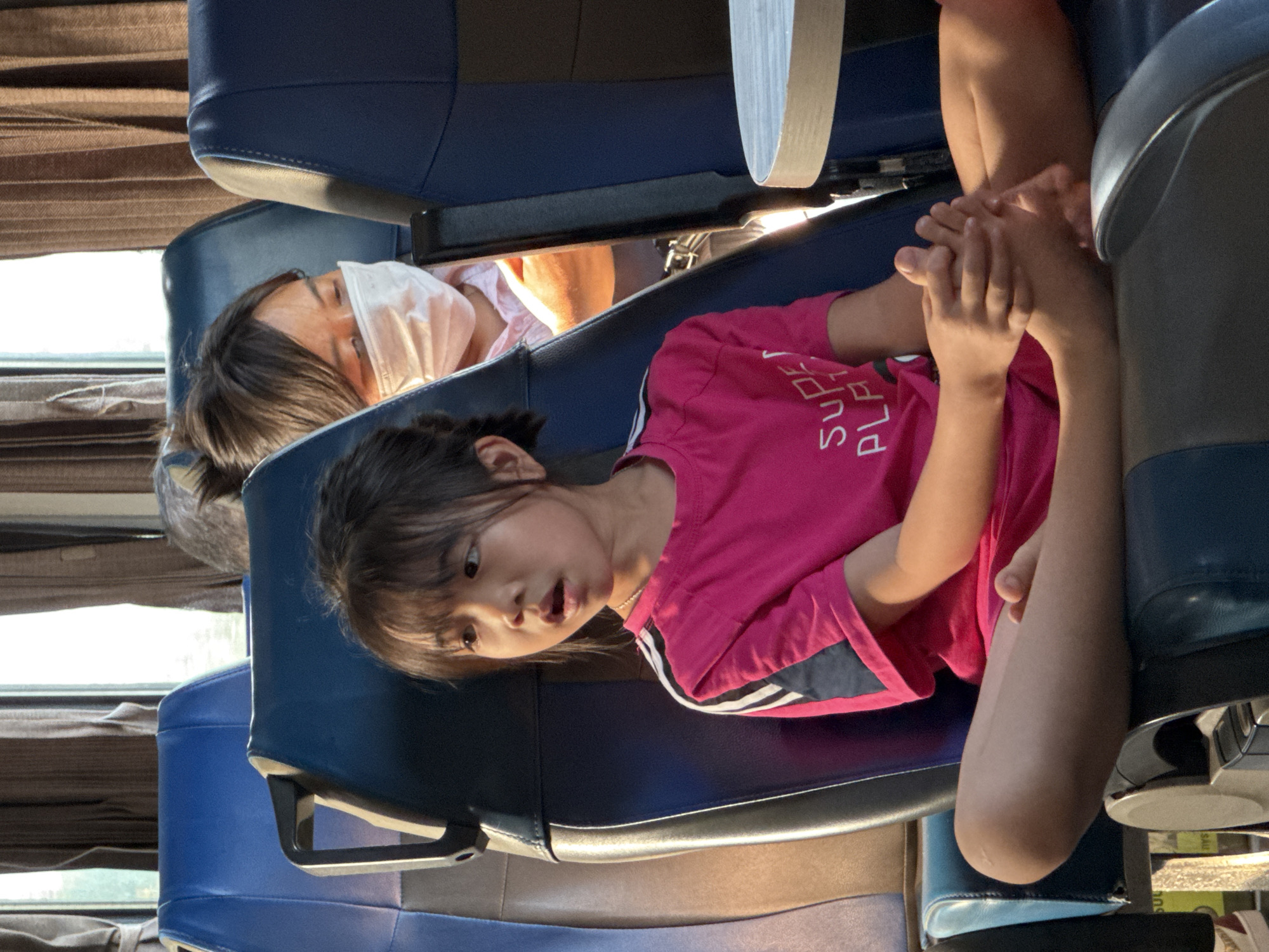On the move by bus through Hòa Đa, Vietnam