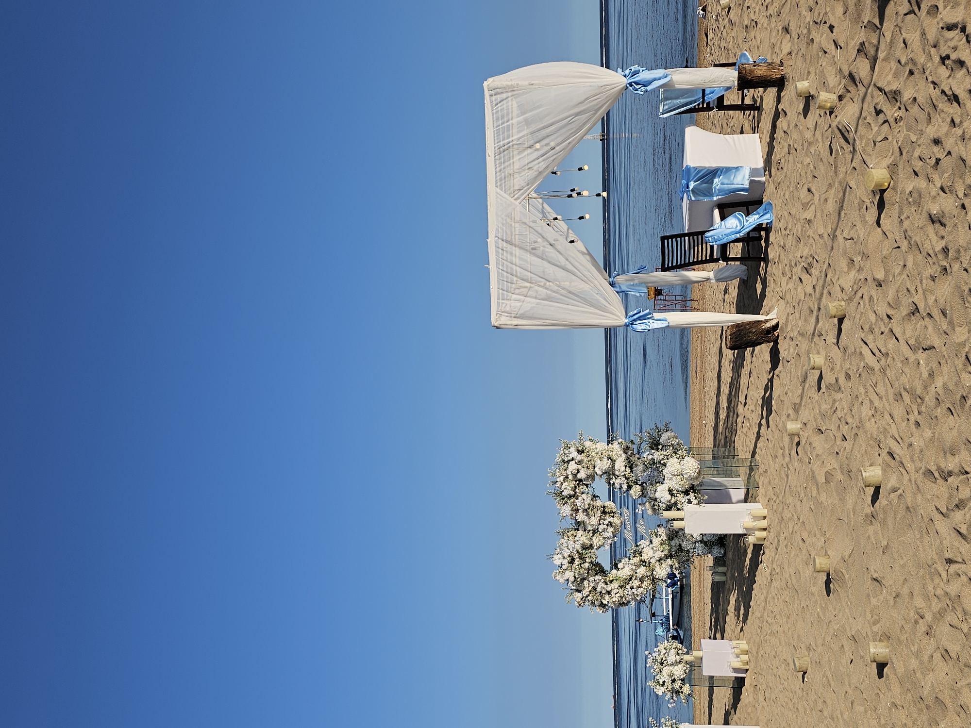 Beach Wedding Proposal Setup Documented in Denpasar, Indonesia