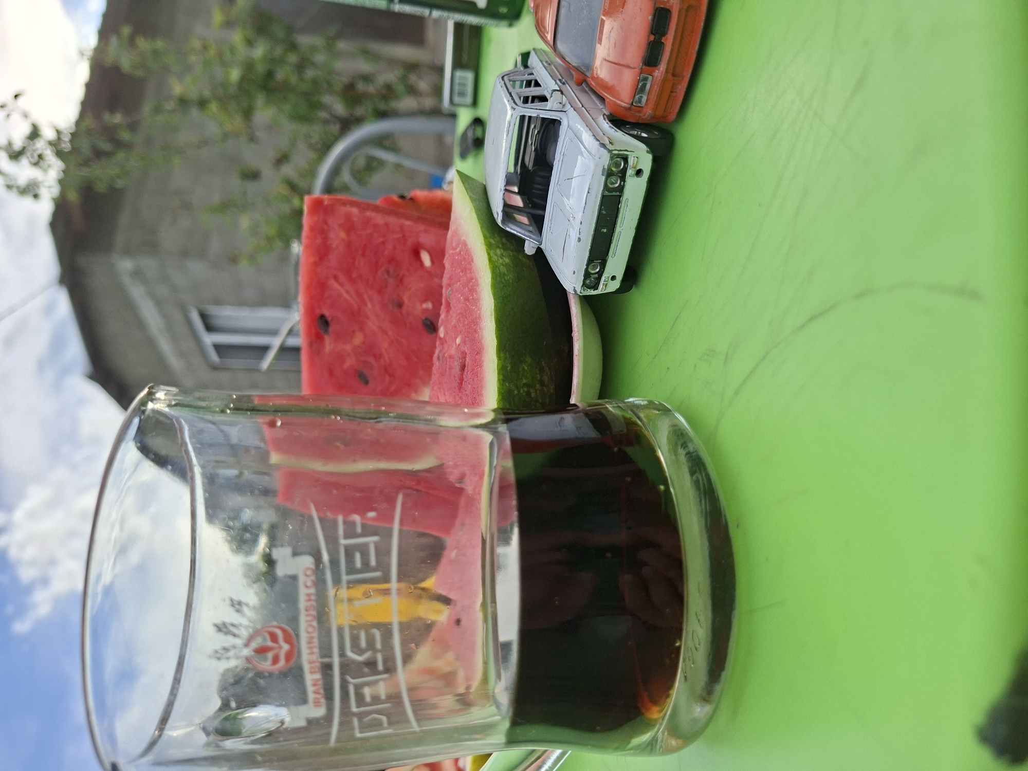 Lazy summer afternoon at home in Tbilisi, Georgia