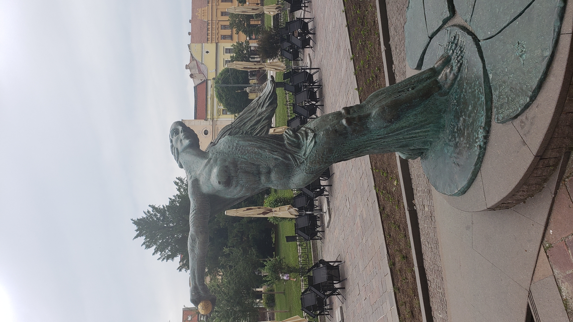 Strolling Prešov's historic center, monuments and all