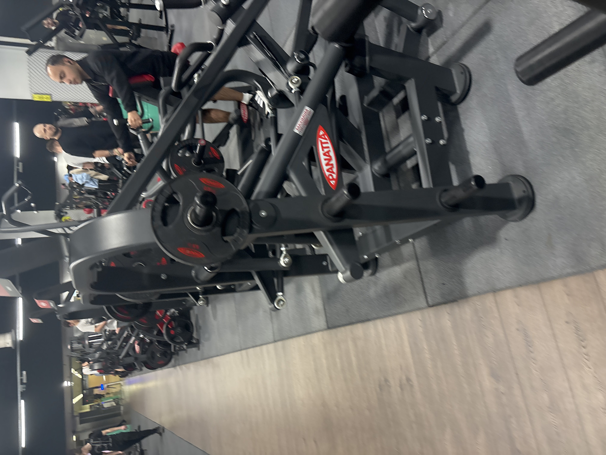 Gym workout session captured in Varna, Bulgaria