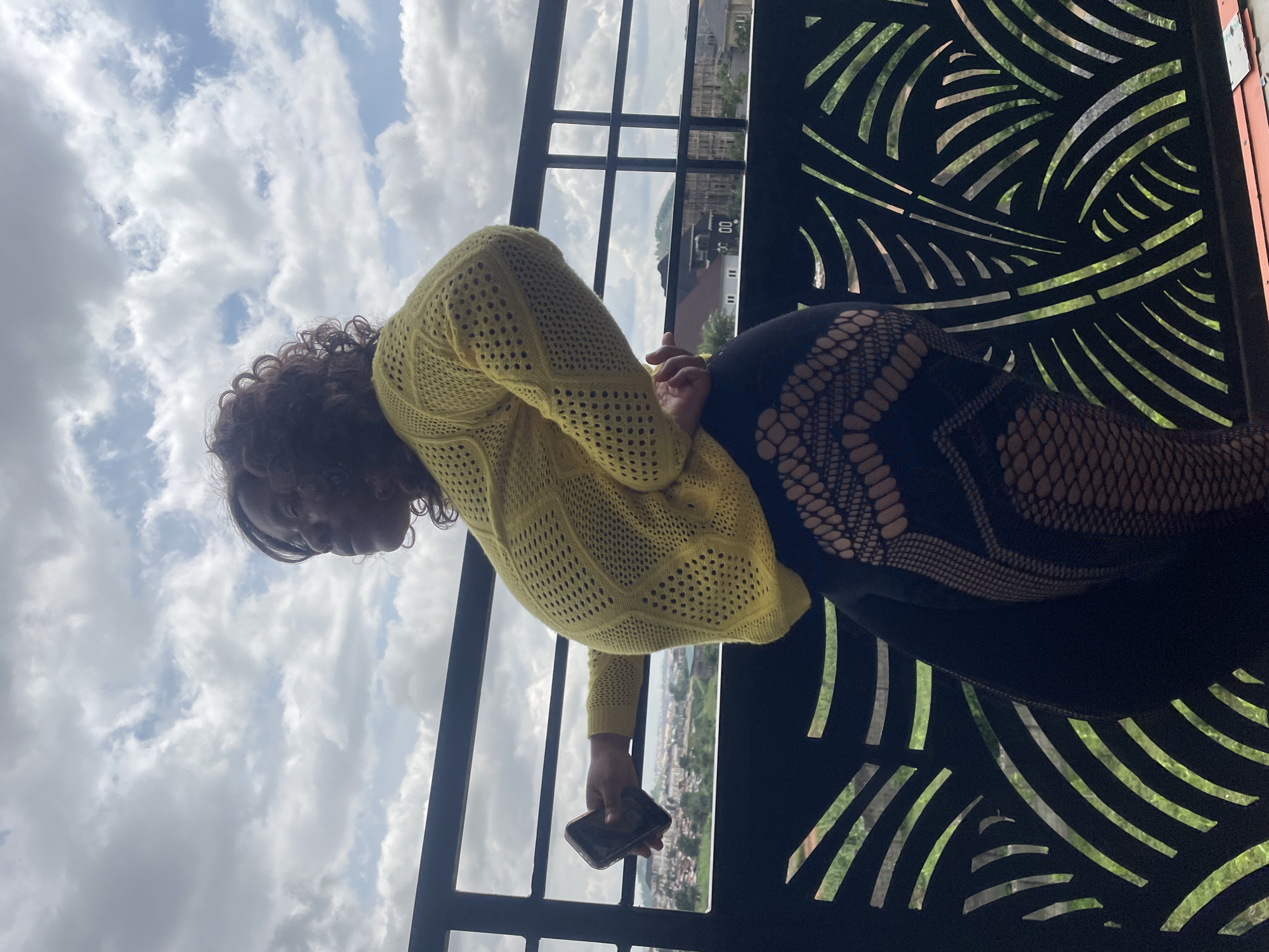 Afternoon hang in Abuja — balcony views, crafts, and city life