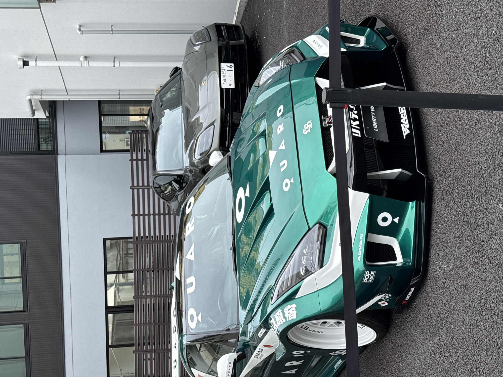 Customized Nissan GT-R spotted on Shibuya street