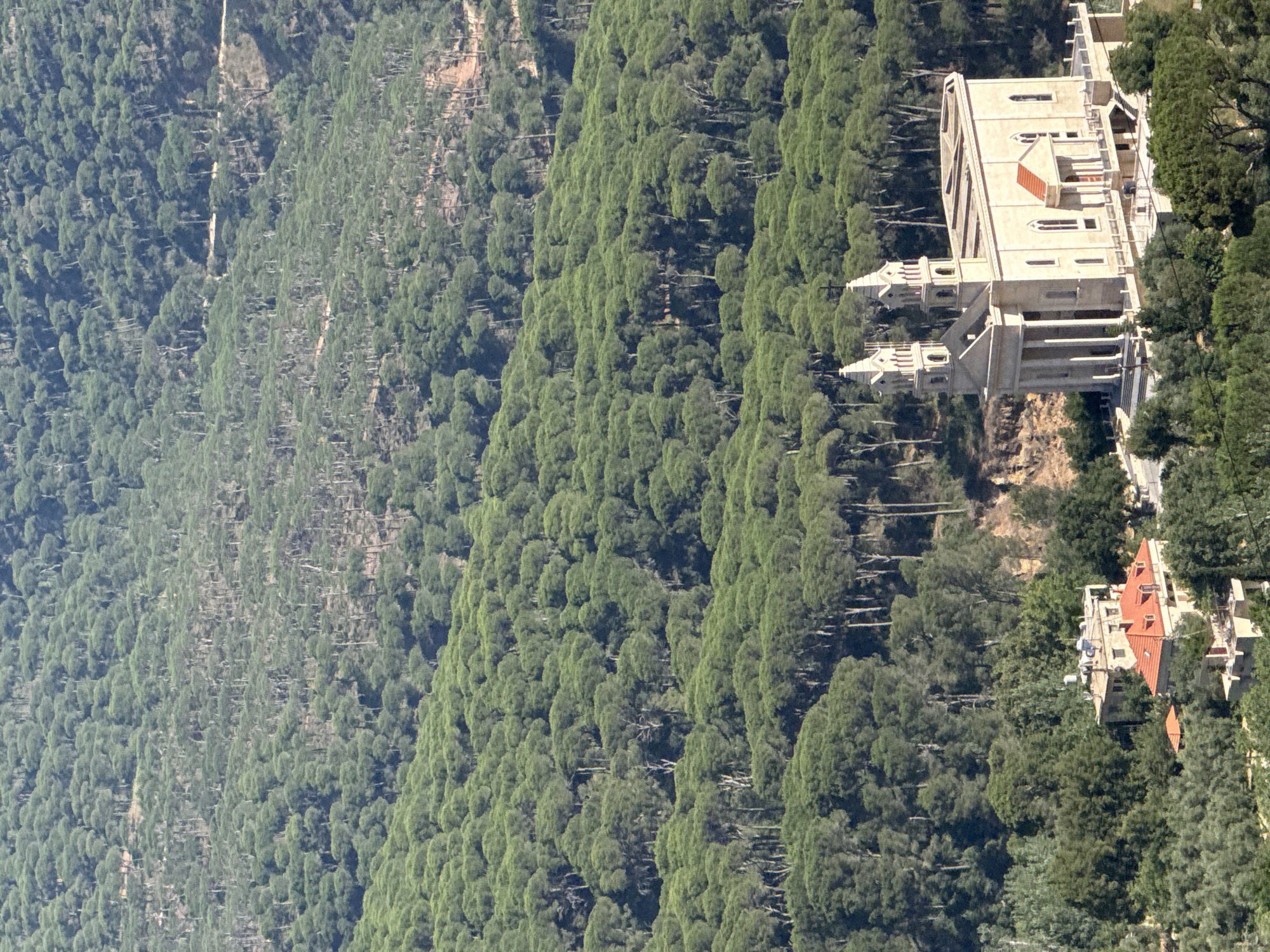 Pine forests and historic Serail define Jezzine's morning scene