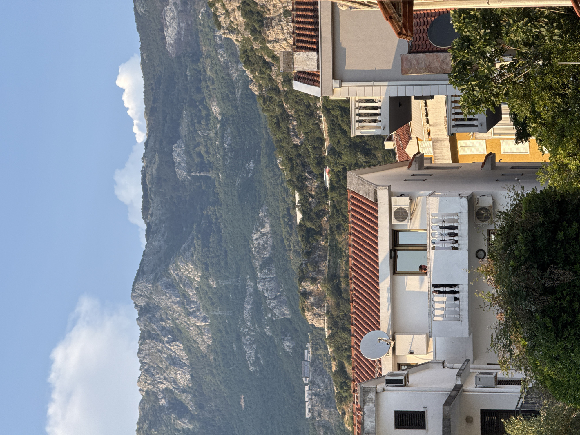 Afternoon in Budva: coastal streets and an outdoor dance event