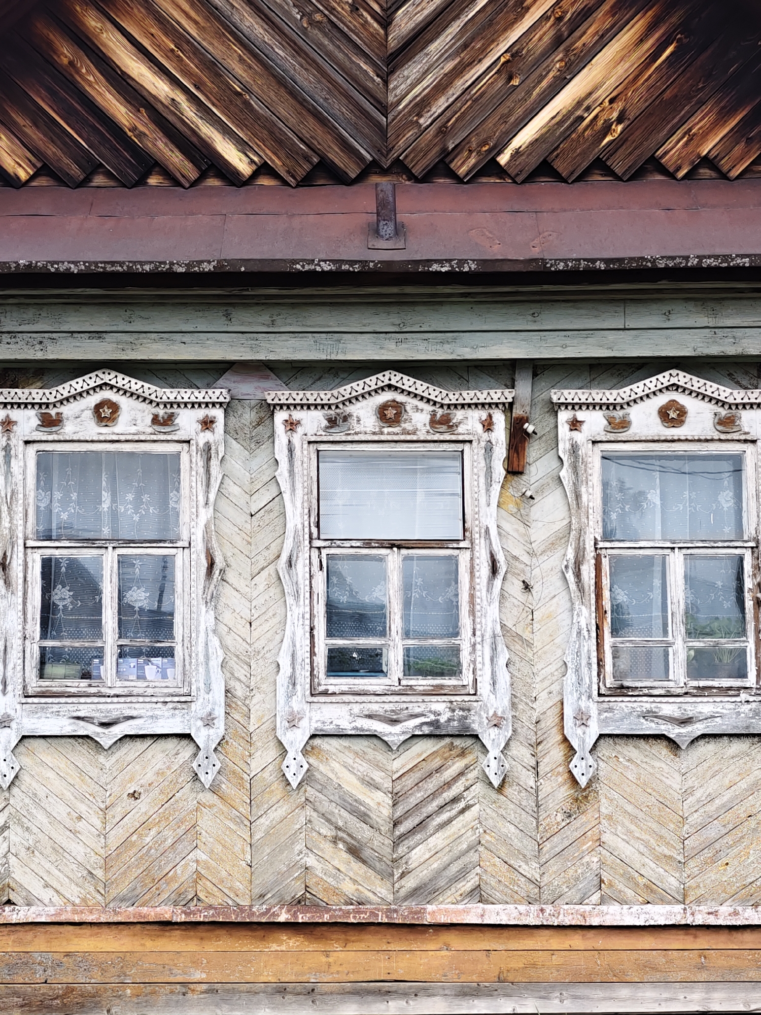Rural scenes documented in Noviy, Russia village
