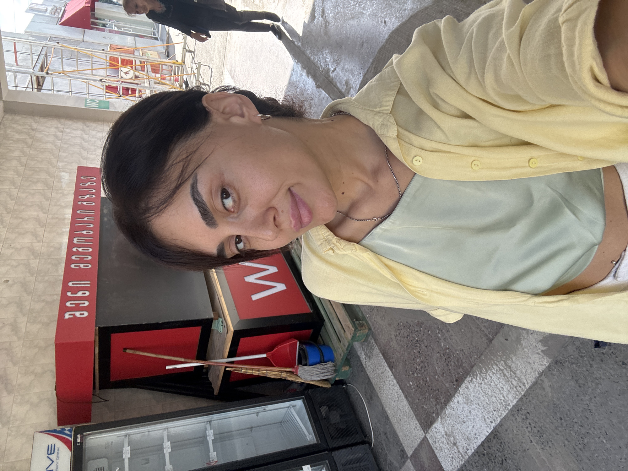 A Tbilisi morning logged through selfies across multiple locations