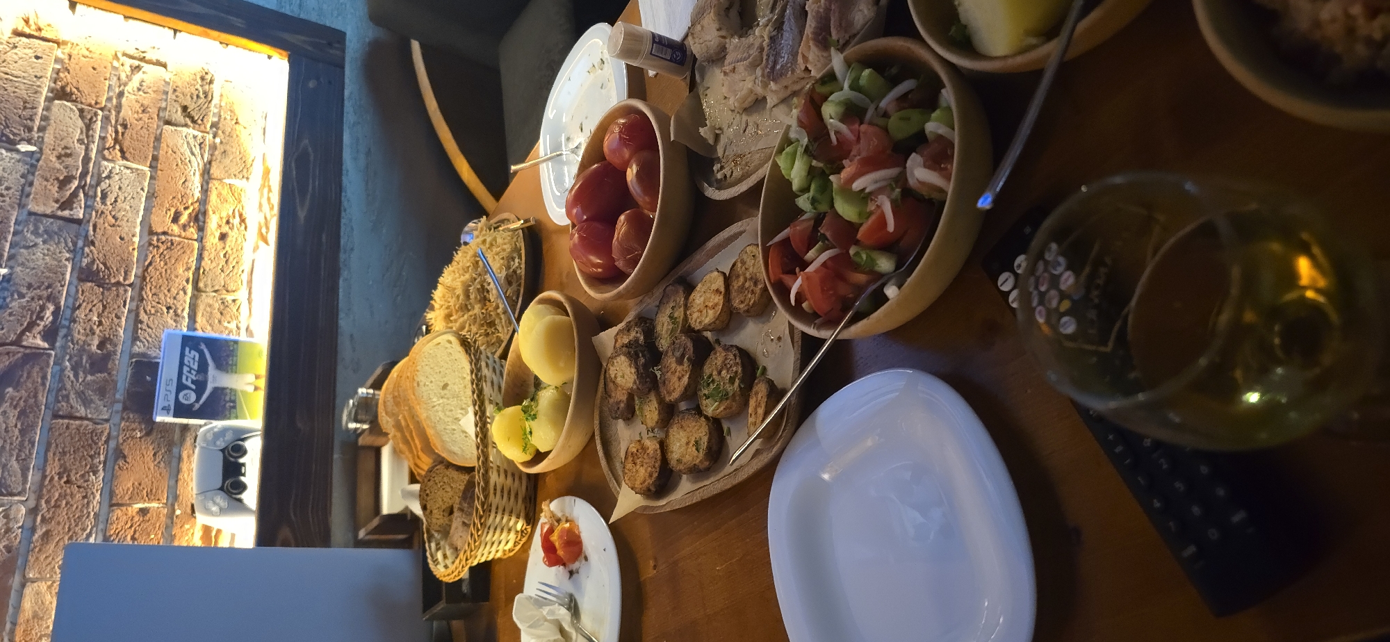 Food, gaming controllers, and sports TV in Krasnodar