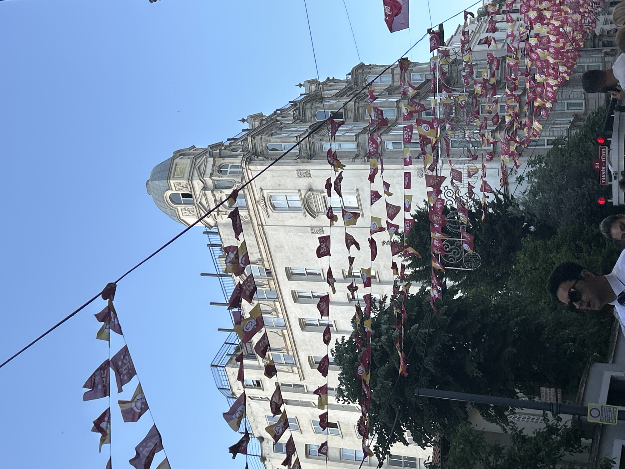 Afternoon street life documented across Istanbul's historic Beyoğlu district