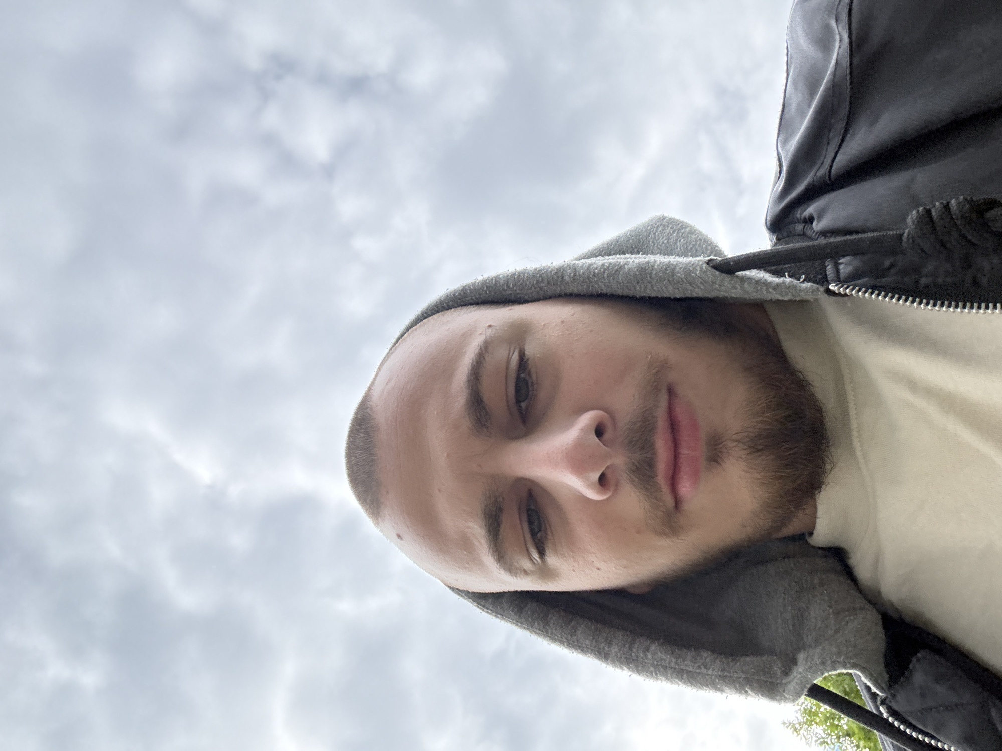 Morning dog walk selfies captured in Stara Zagora