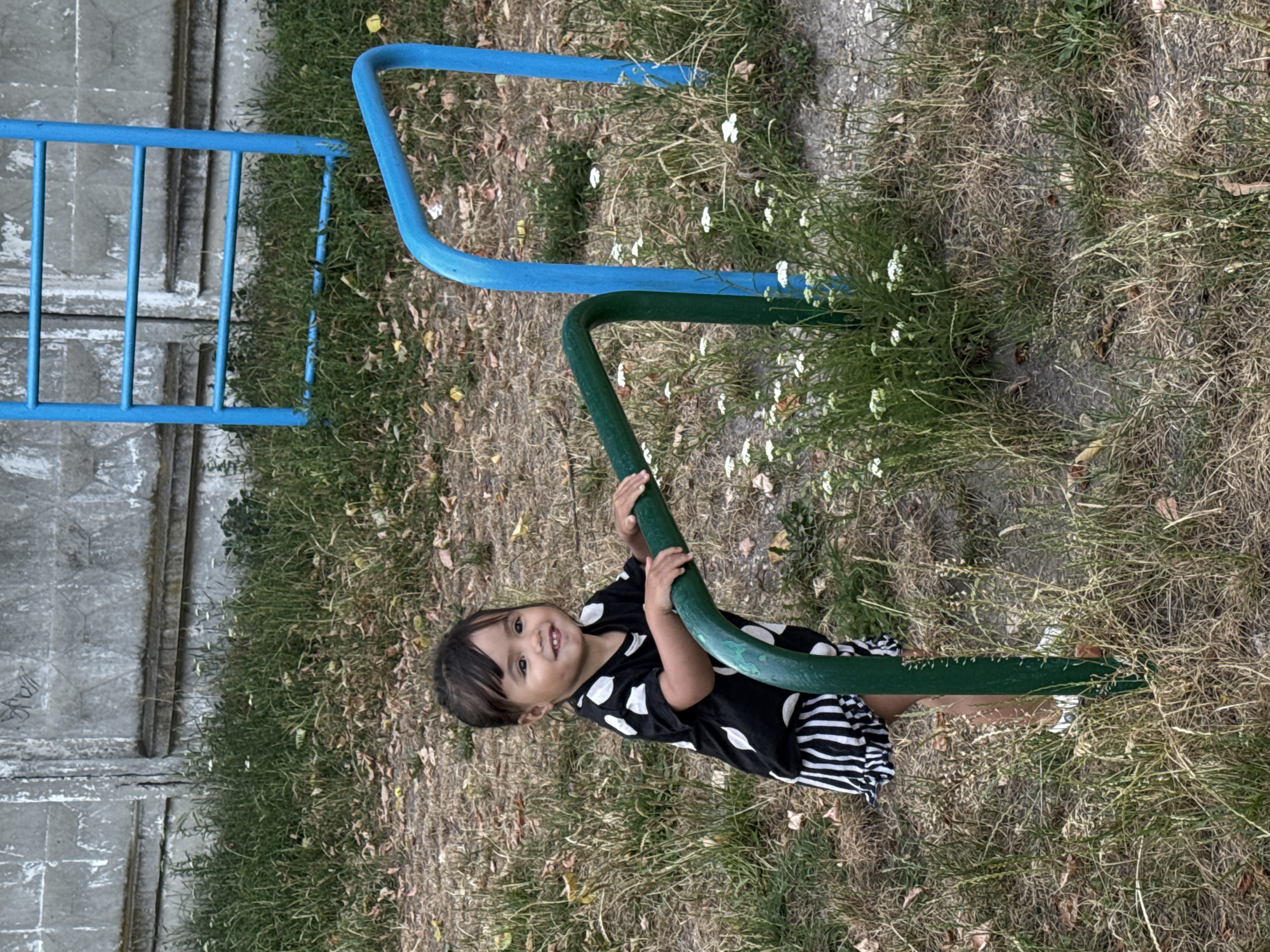 Playground afternoon in Lutsk, with a store stop after.